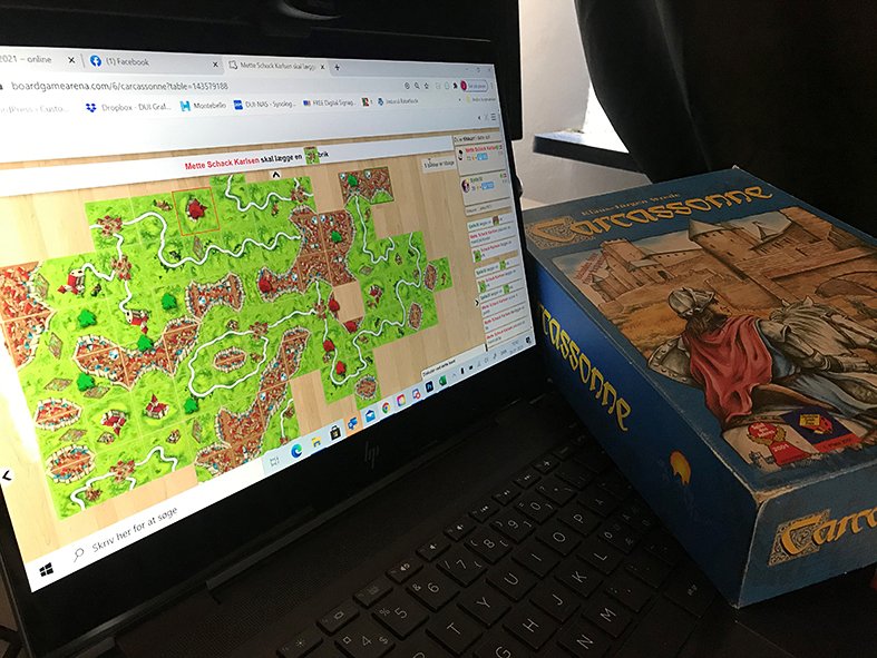 Corona-situationen betyder, at DUI-LEG og VIRKEs Brætspilsfestival igen afholdes som en online-version