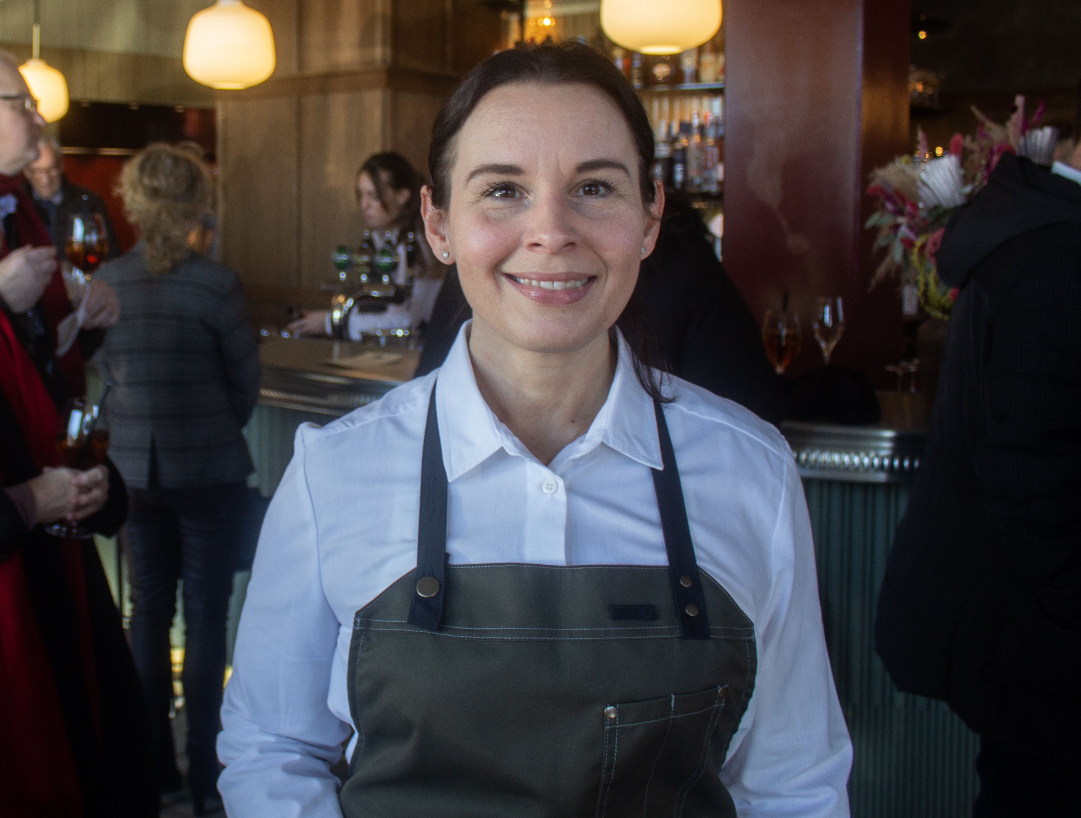 Restaurantchef Cecilie Erlandsen. Restaurantchef Cecilie Erlandsen.
