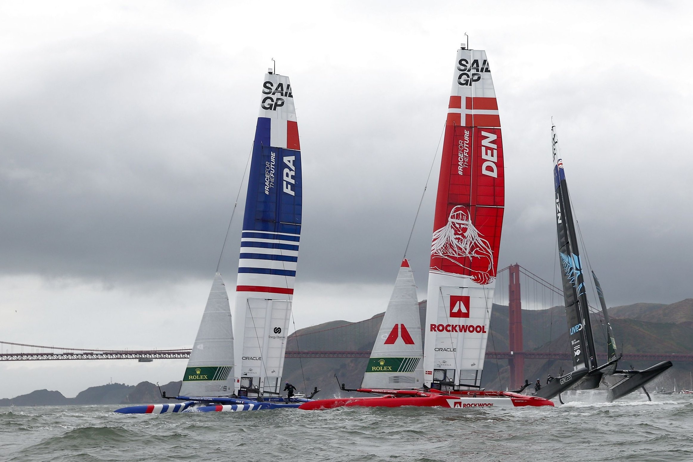 Tekniske problemer med kommunikationsudstyret gjorde det svært for Danmark i de sidste to sejladser i SailGP.