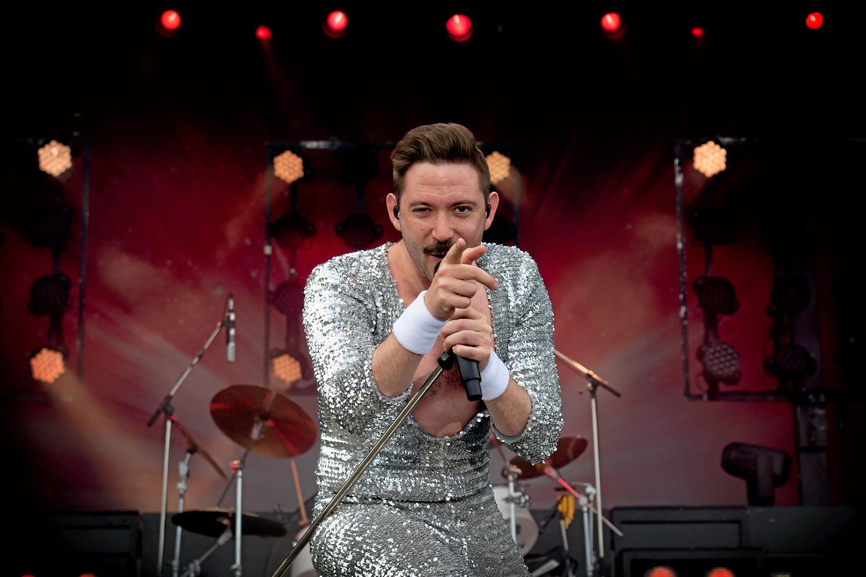 Queen Machine skal spille til den sene koncert om fredagen på Vig Festivals Store Scene. Foto: Jens Wollesen