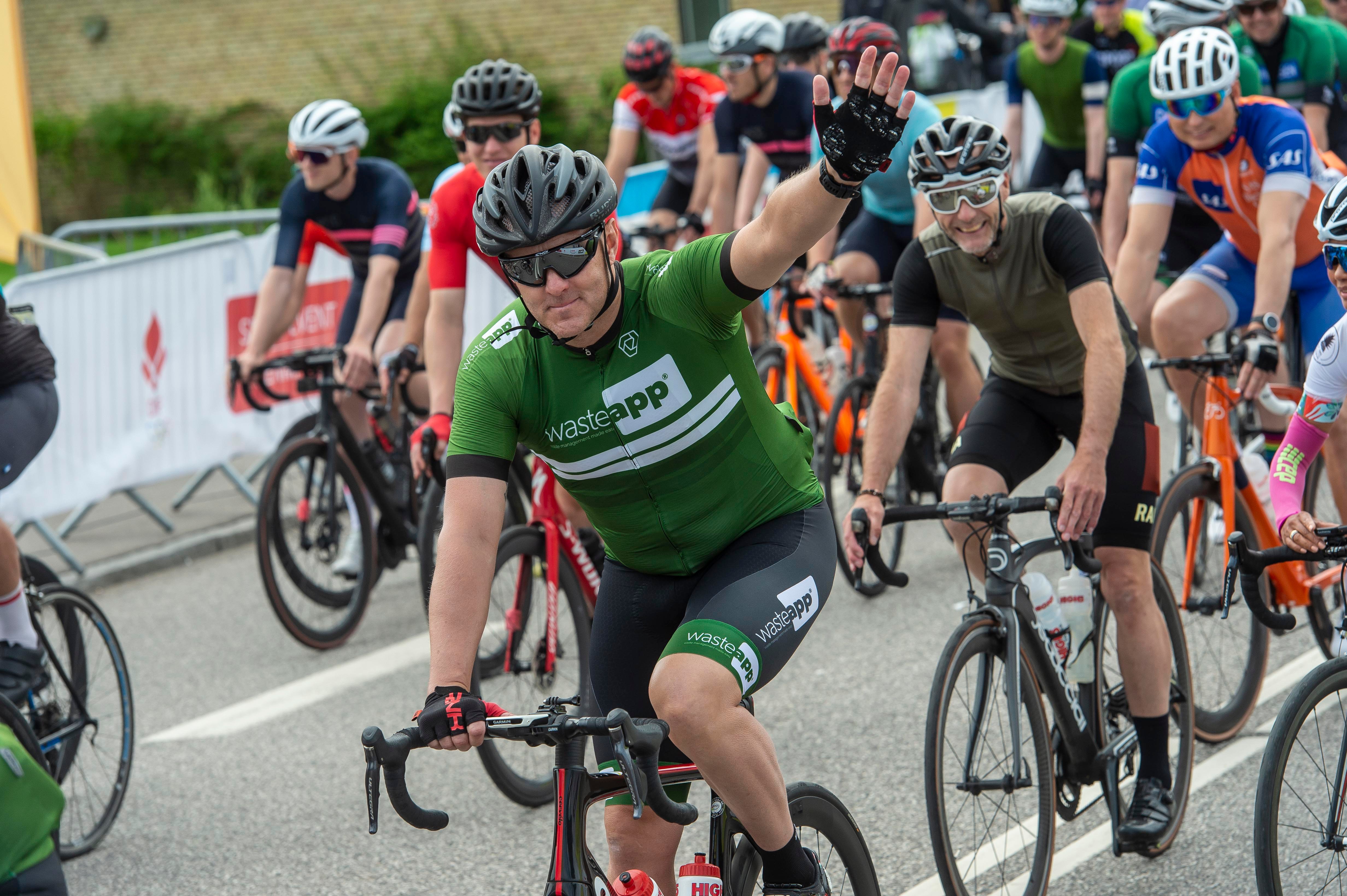 Lørdag den 7. september er der cykelløb over Storebæltsbroen.