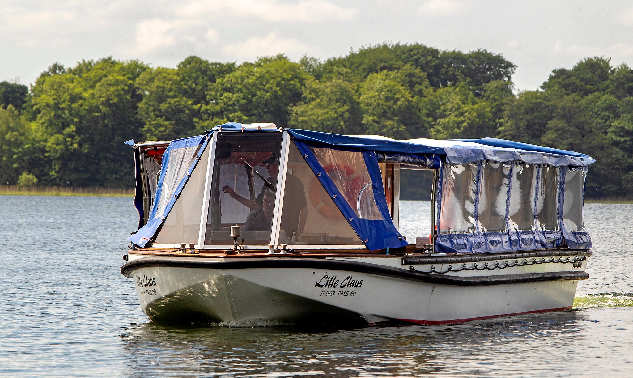 1. juli har Lille Claus besejlet Sorø Sø i et kvart århundrede. Foto: Anders Ole Olsen