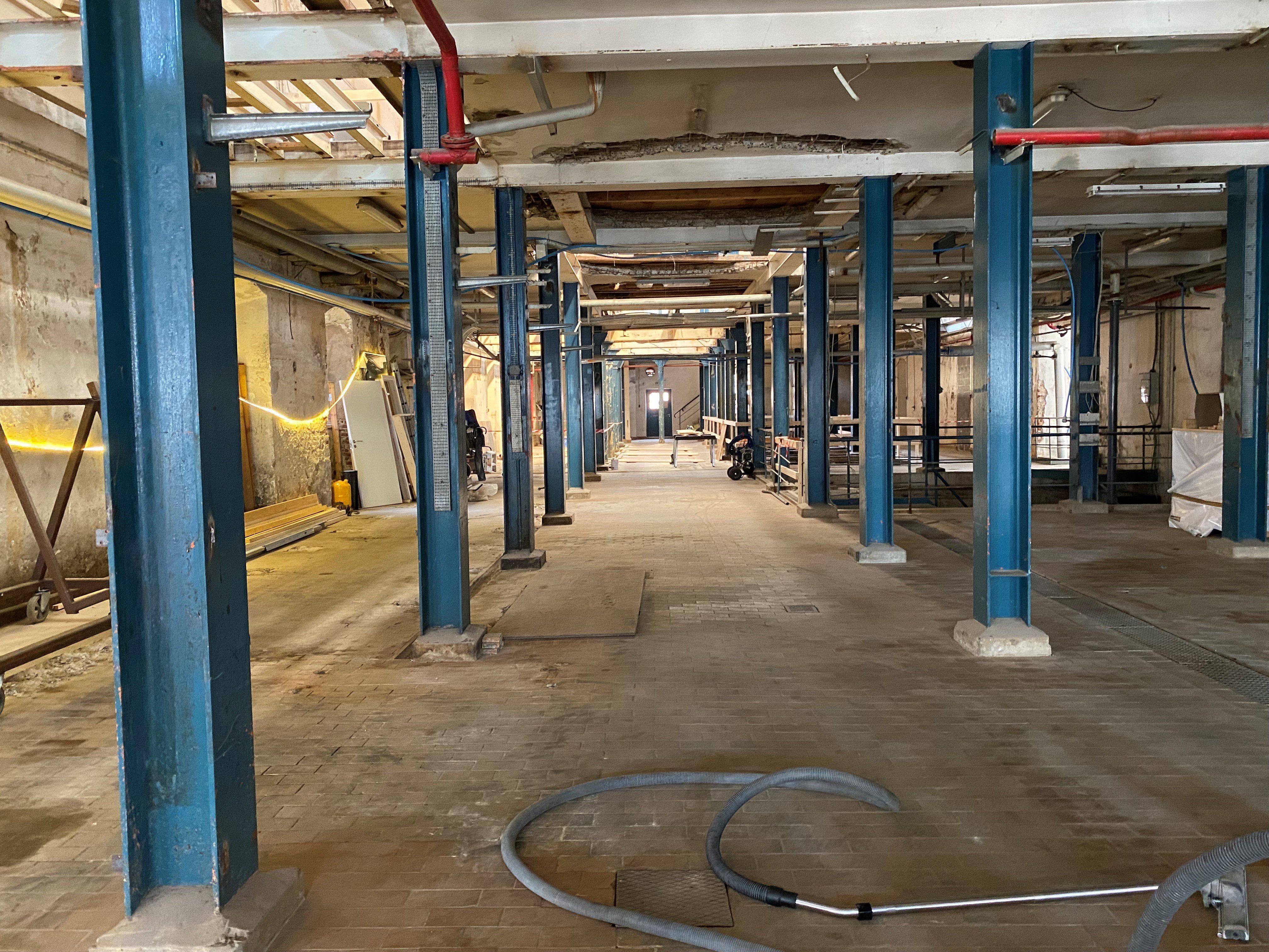Den gamle ålefarm på Sukkerfabrikken i Stege skal omdannes til velkomstcenter og “turisme-hub” i handlingsplanen. Foto: Lene C. Egeberg