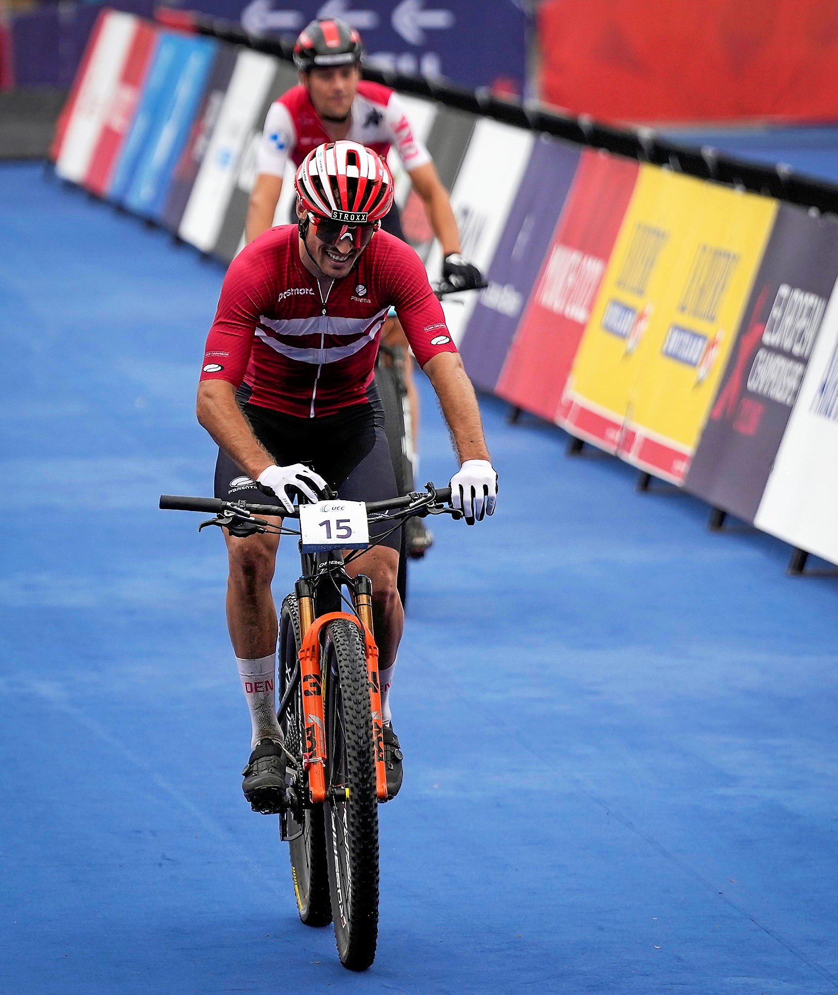 Sebastian Fini Carstensen slutter for andet år i træk som EM-sølvvinder i mountainbike.