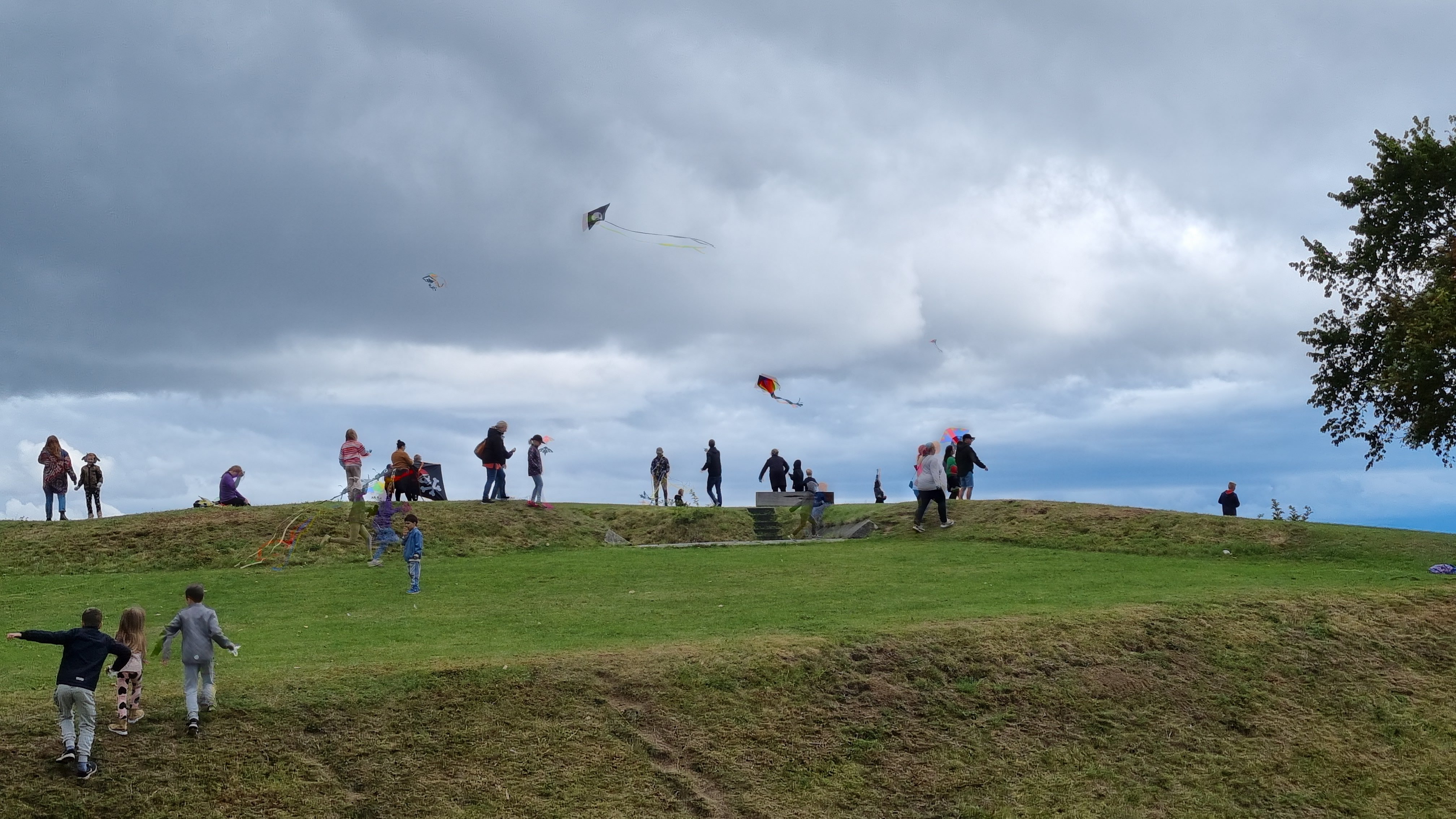 Der er dragefestival ved Mosede Fort igen i år.