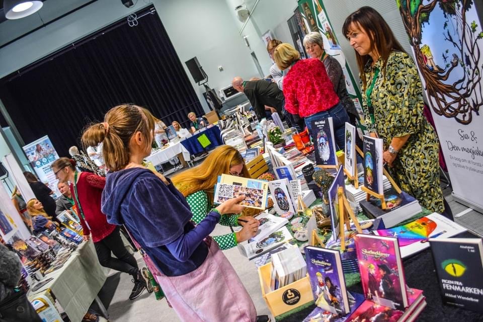 Egedal Bogfest er et af de arrangementer, der har fået støtte fra borgerbudgettet. Foto: Egedal Bogfest