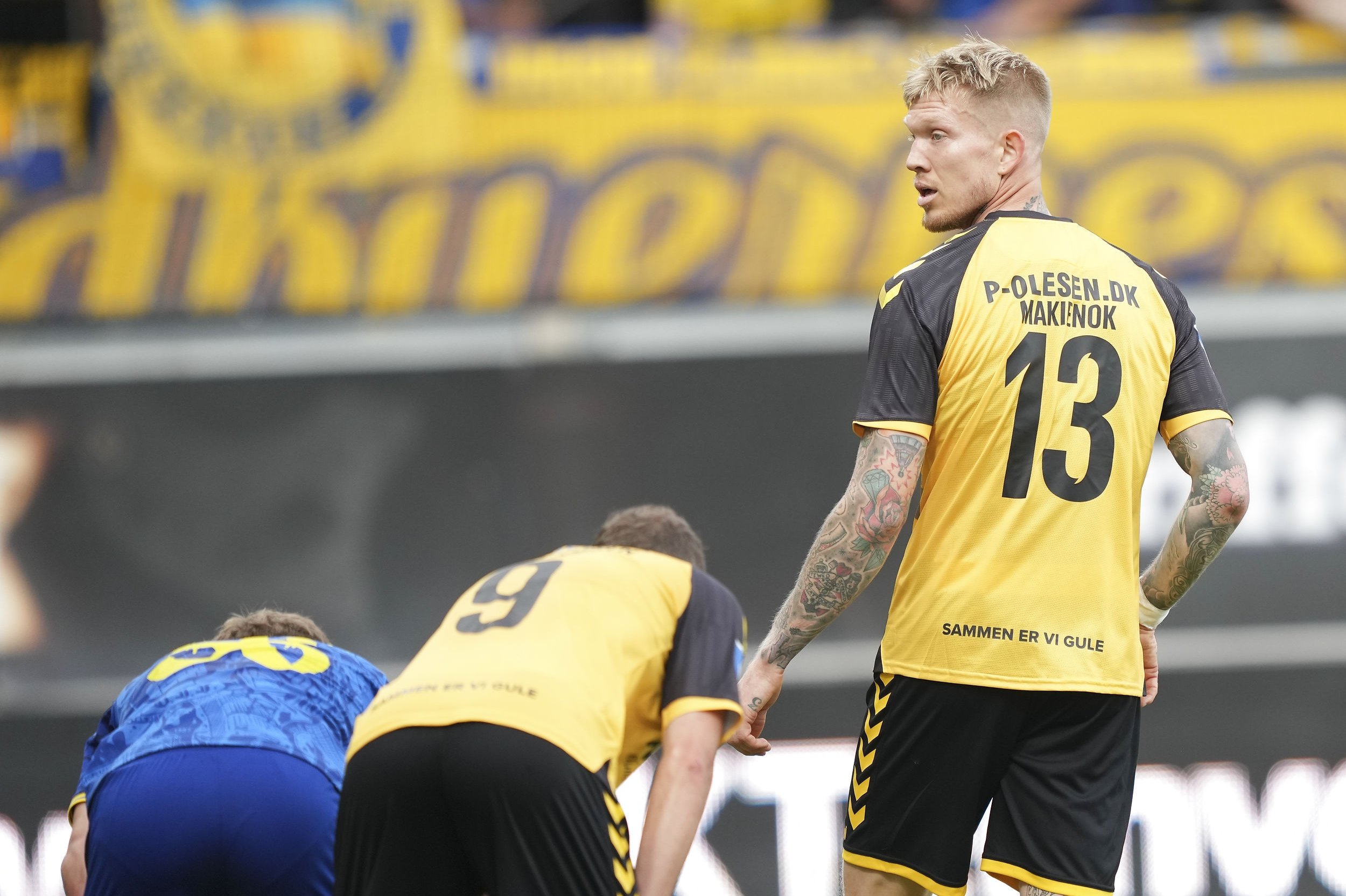 Simon Makienok er glad for at være tilbage i Superligaen efter otte år i udlandet, selv om formen halter lidt.