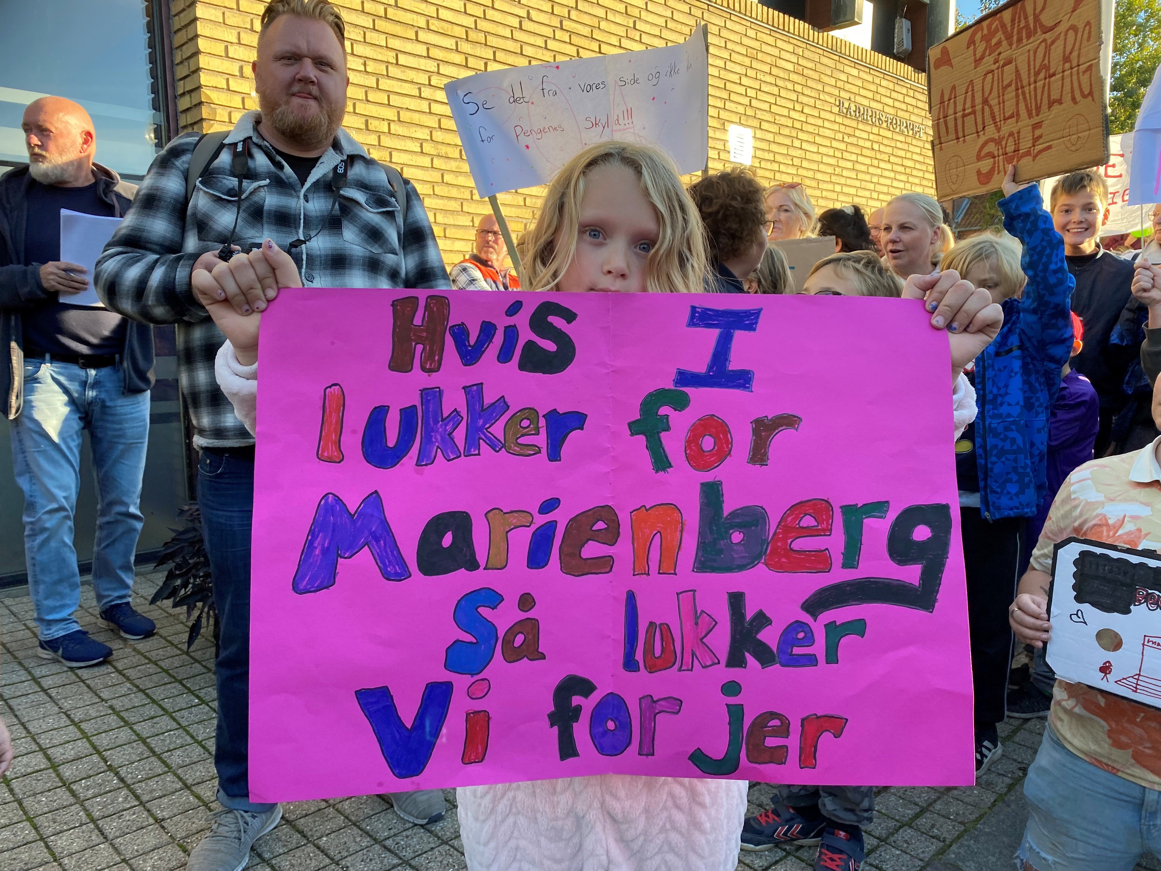 Administrationen i Vordingborg Kommune har ikke efterkommet ønsket om ikke at lukke Gåsetårnskolens afdeling på Marienberg i Vordingborg. Den er sammen med en række andre skoler i alvorlig fare for at lukke.