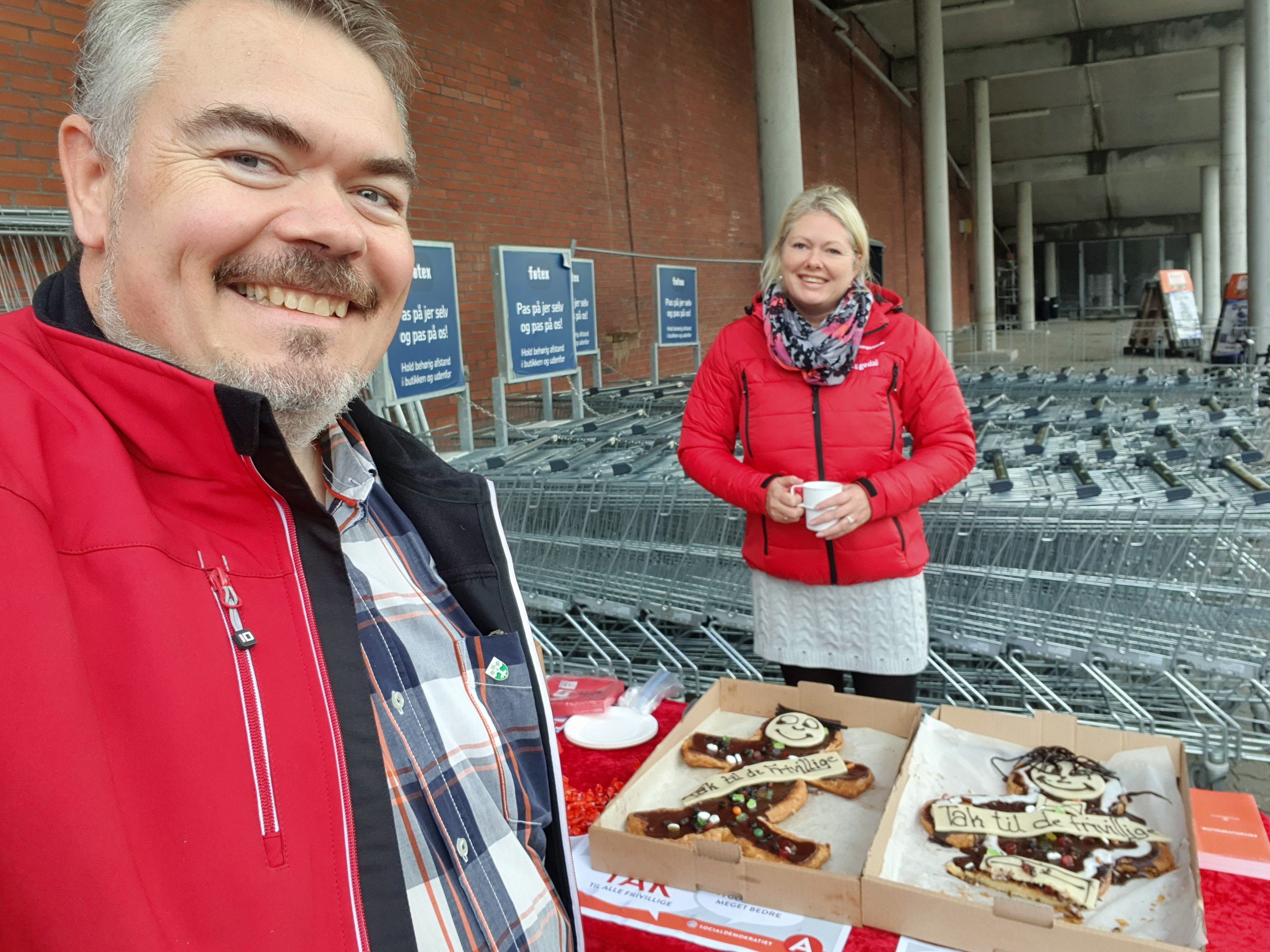 Socialdemokratiet Egedal benyttede national frivilligheds dag til at lave en lille spørgeundersøgelse om det at være frivillig. Privatfoto