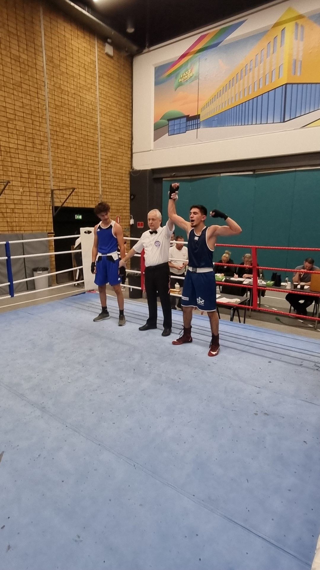 Soyhan Ayhan fra A.K. Falken i Frederikssund boksede sig til en guldmedalje ved weekendens HSK BOX CUP