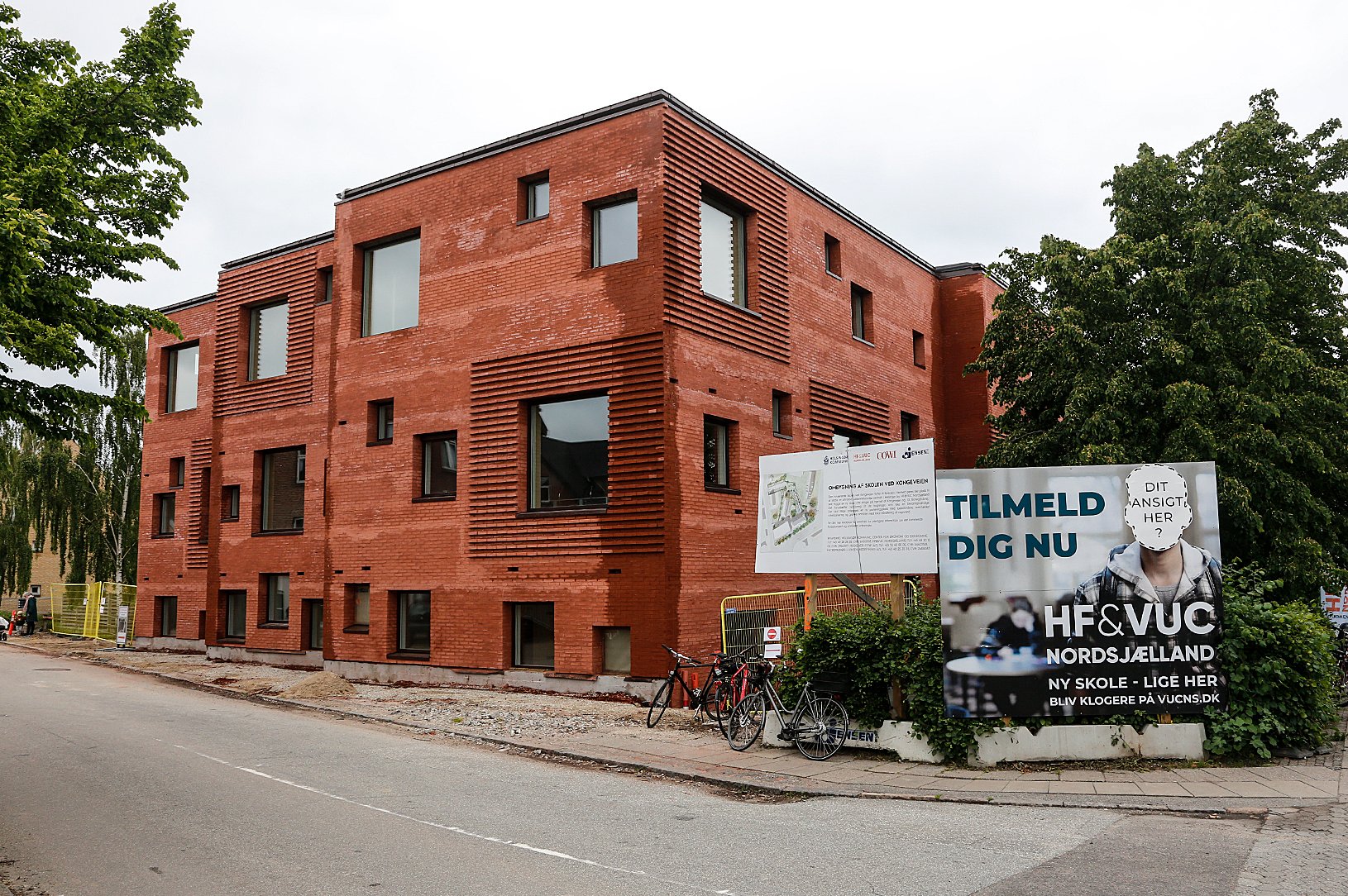Skoler som HF & VUC Nordsjælland, der har klasser i Hillerød og Helsingør (foto) frygter konsekvenserne af fordelingsaftalen.