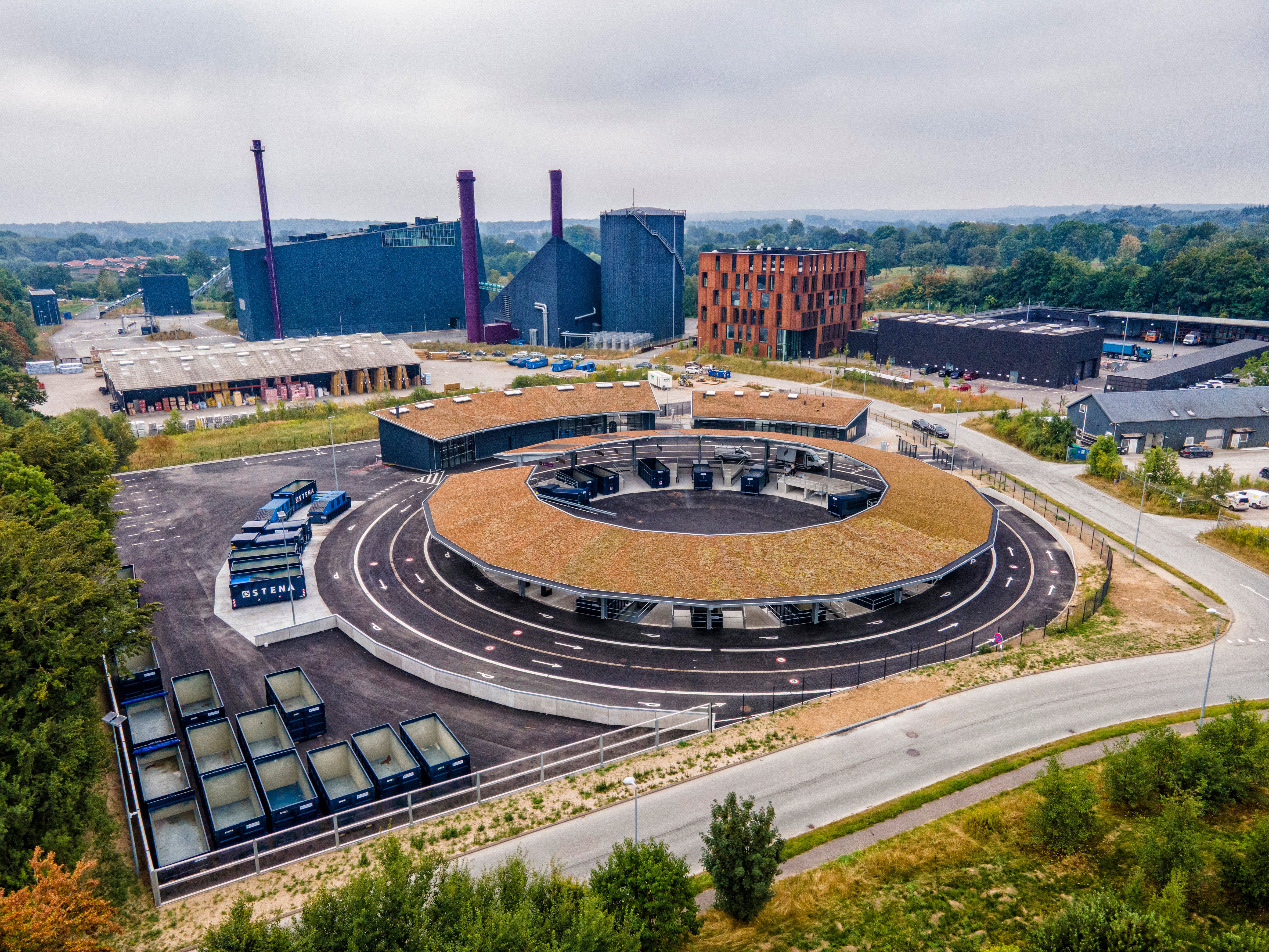 Den nye genbrugsplads på Energivej åbner den 17. november. Foto: Presse