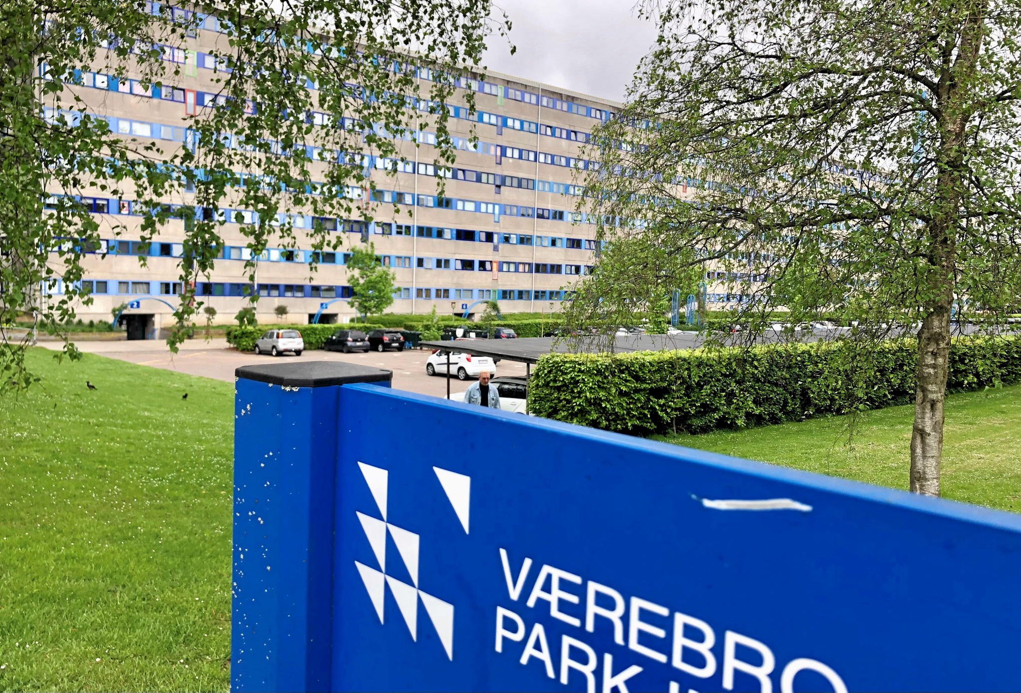 Værebroparken består af en række blokke og grønne arealer. Desuden ligger Smør- ohg Fedtmosen. Foto: Peter Kenworthy