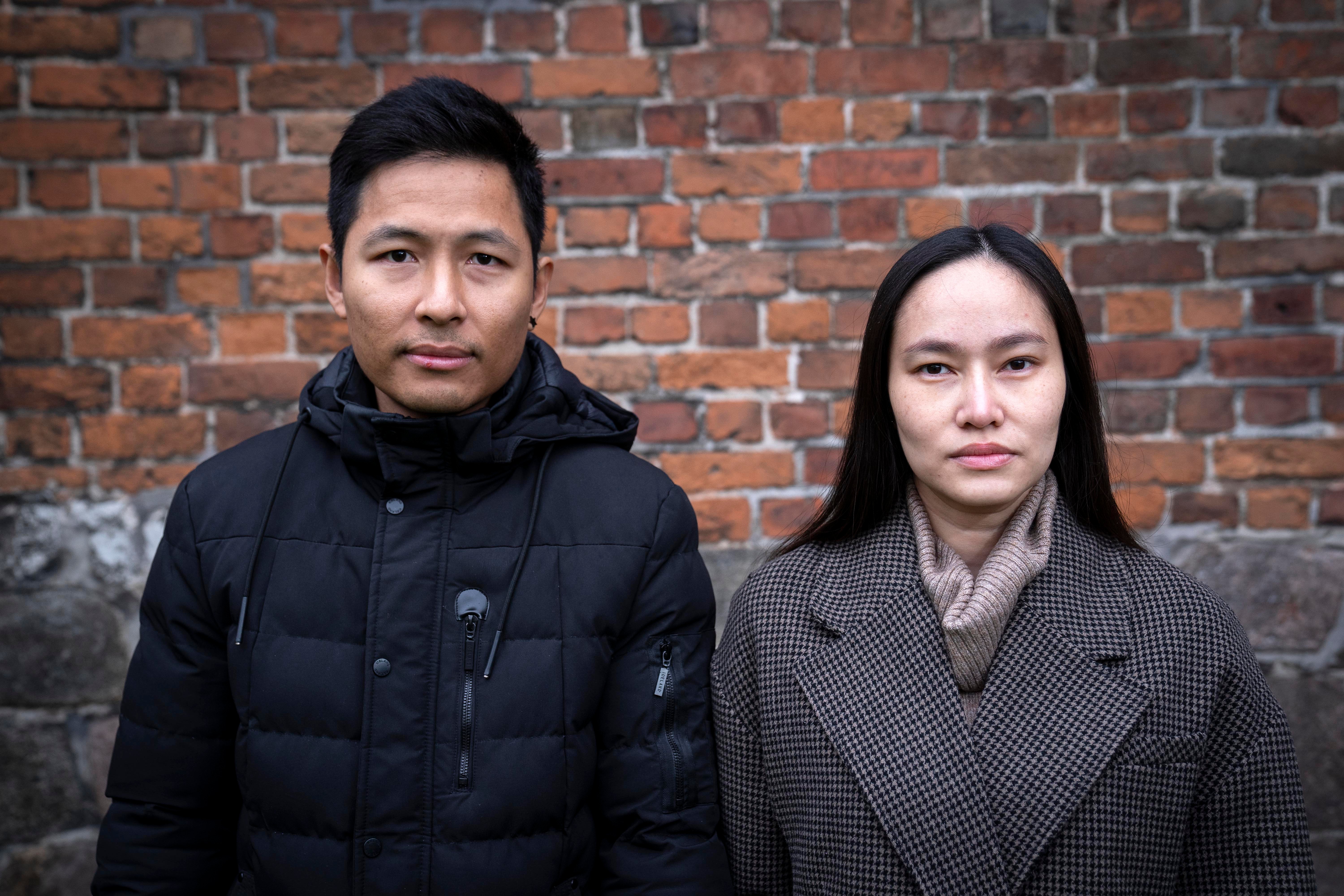 Kritsada og Radayu Kwanngoen ved ikke, hvad fremtiden bringer for dem og deres familie. Lige nu ser det ud til, at hustruen skal udvises til Thailand 4. januar. Foto: Anders Ole Olsen