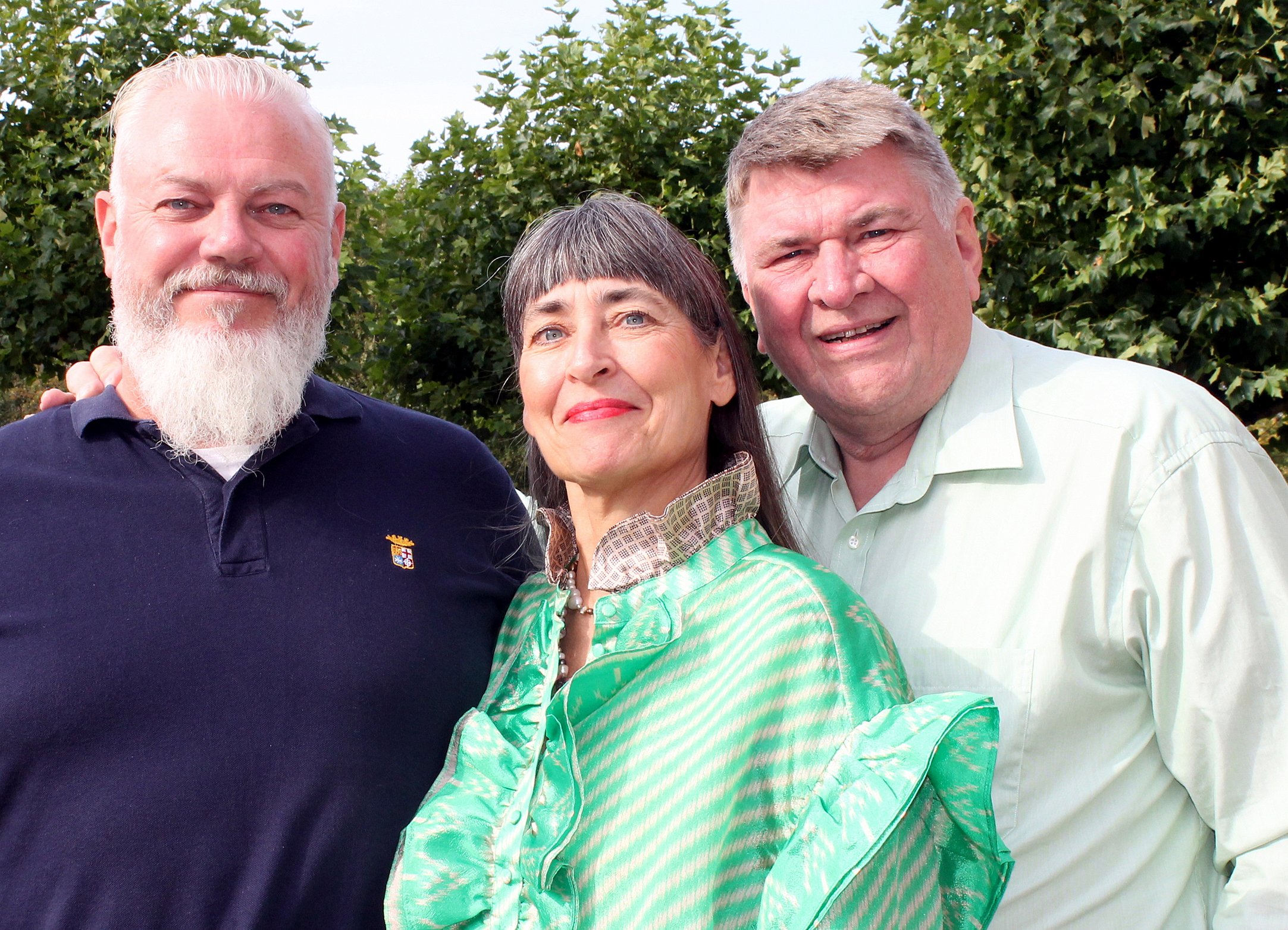 Tryghedsrejser ledes af Søren Larsen, næstformand, Dorte Olsen-Kludt, formand og Arne Møller, fra Faxe Ladeplads, er stifter og direktør.