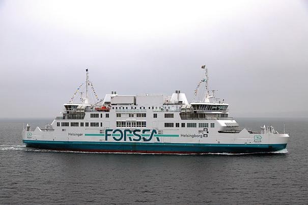 ForSea, som sejler mellem Helsingør og Helsingborg, oplyser, at de fortsat sejler planmæssigt over Øresund.