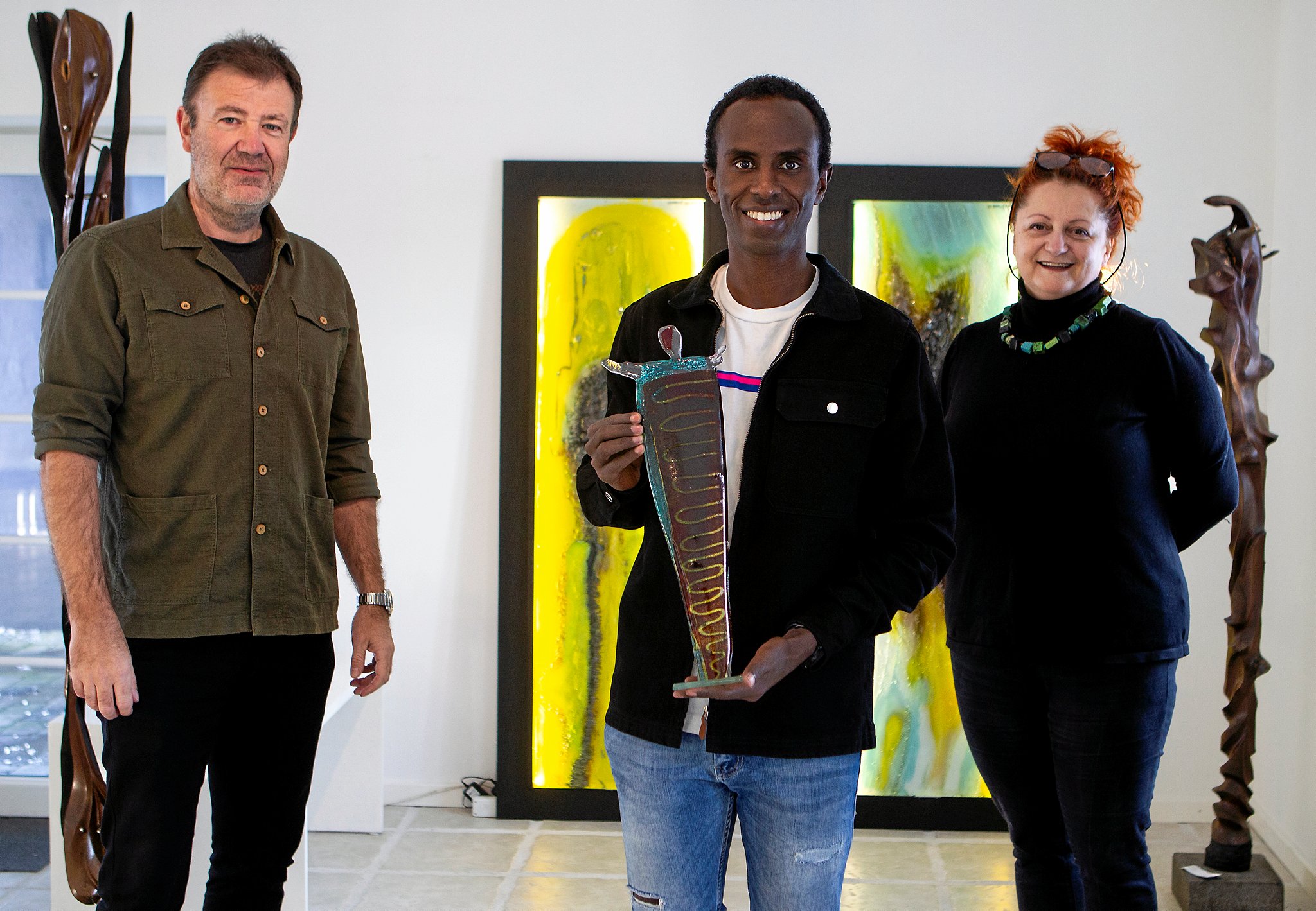 Maratonløber Abdi Ulad fra Slagelse løb med titlen årets Sjællandskes Mester i 2020. OL-løberen er nomineret igen i år. Foto: Anders Ole Olsen