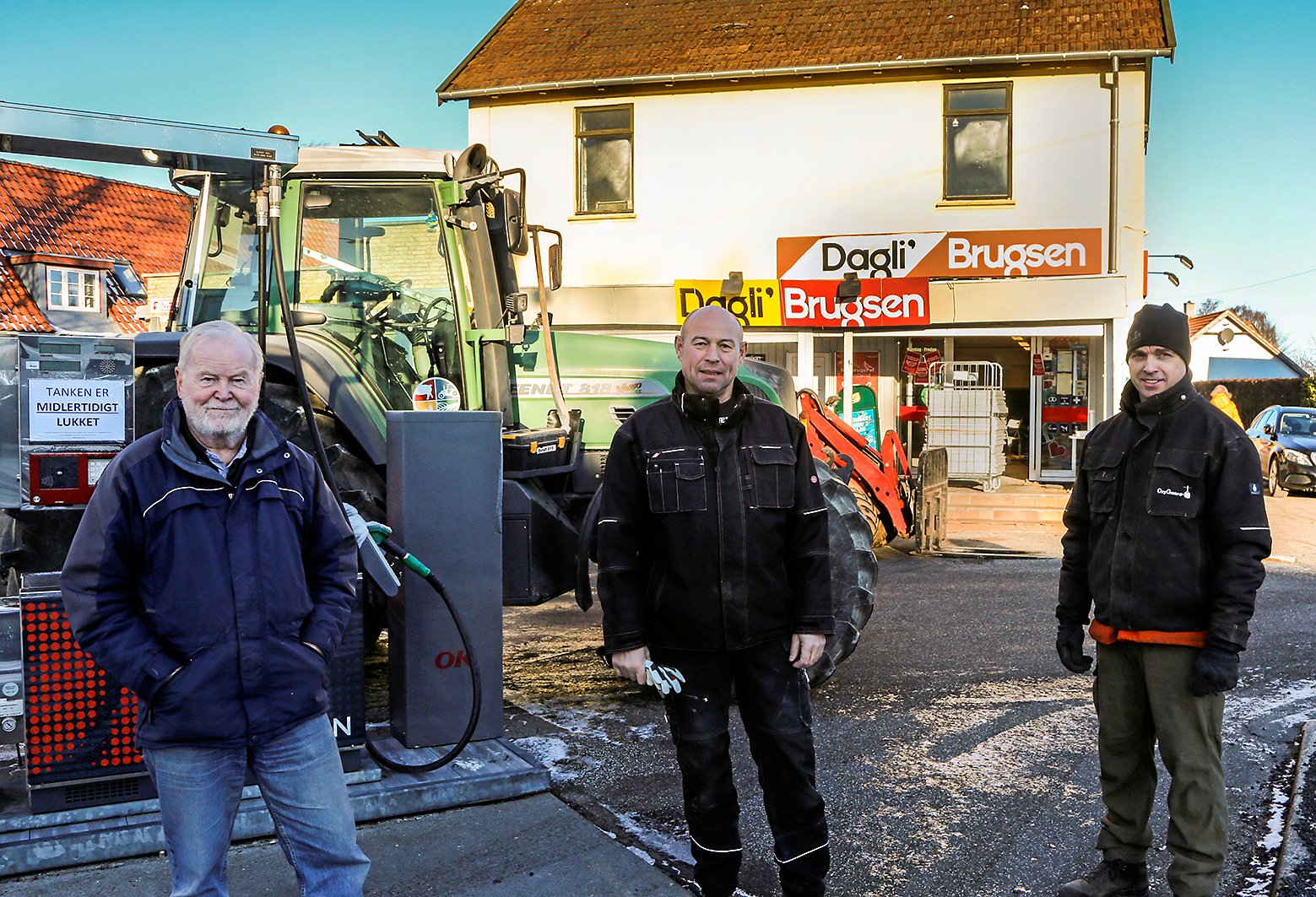 I Uvelse har borgerne købt deres brugs. Nu venter et stort arbejde med at få indrettet et nyt supermarked i den tidligere Dagli Brugsen.