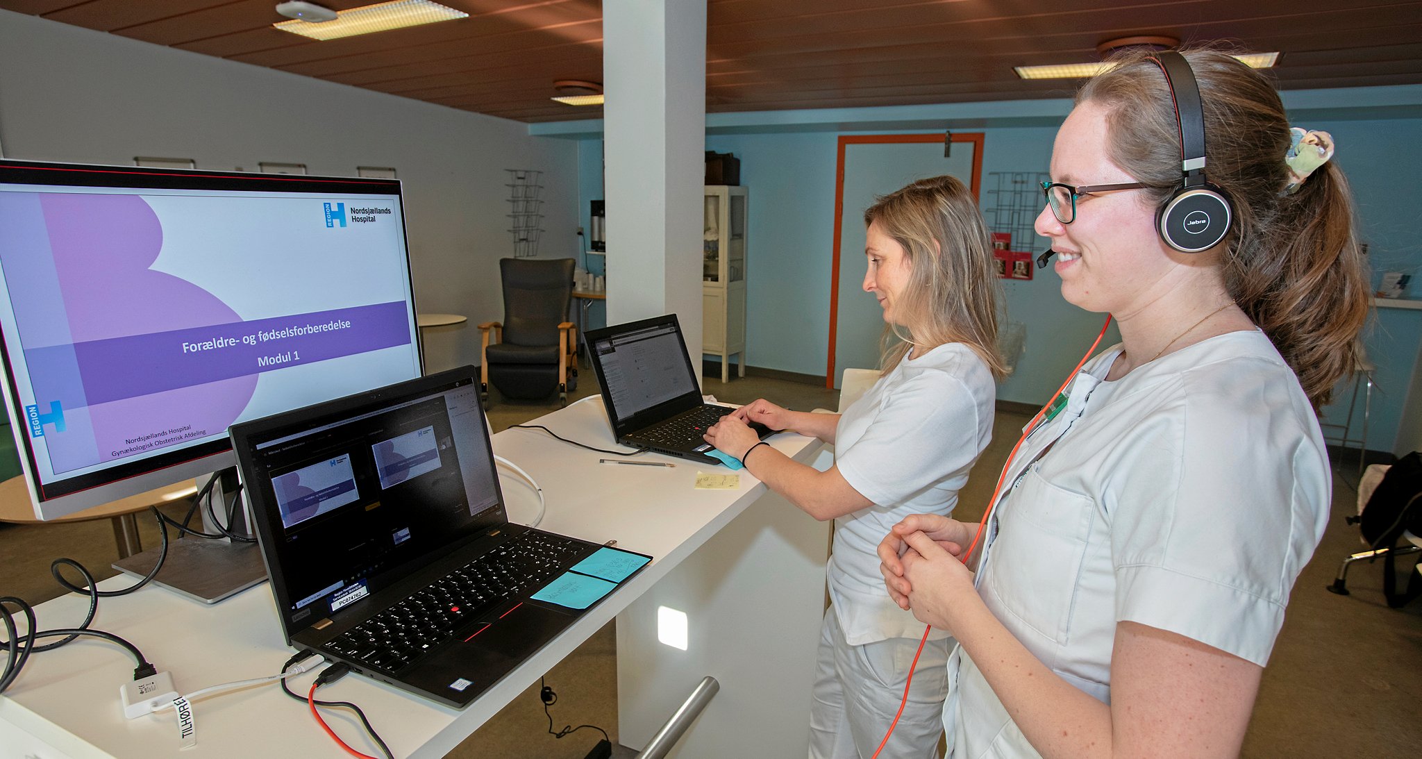 Nordsjællands Hospital tilbyder webinarer for gravide