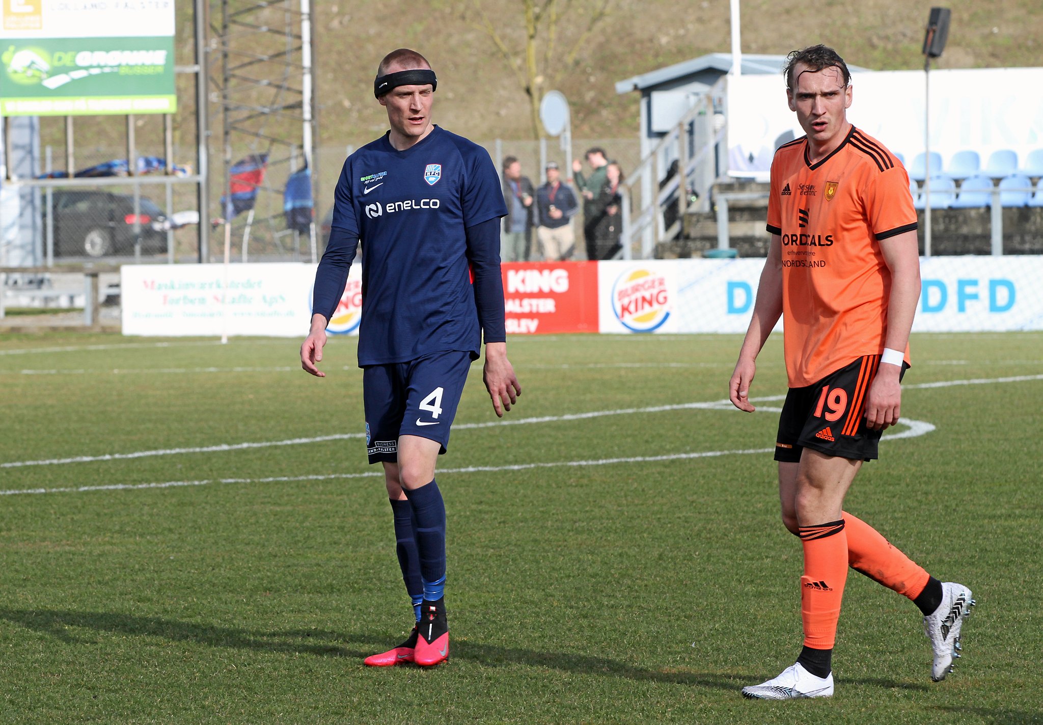 Nykøbing FC's anfører Andreas Holm Jensen mente, at holdet skabte chancerne til at vinde kampen mod Hillerød.