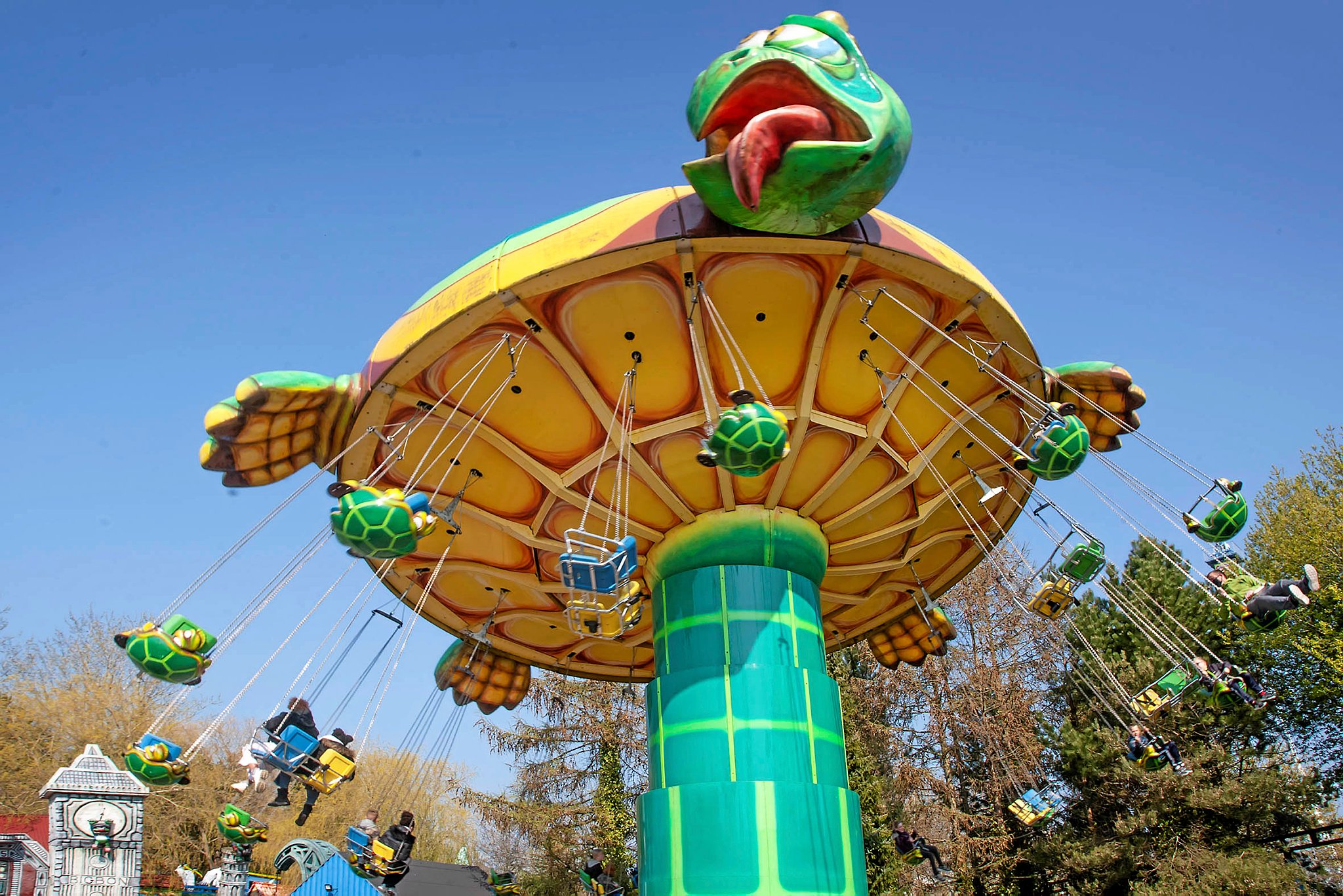 De seneste dage har det ikke været muligt at prøve Den Skøre Skildpadde, der er en af klassikerne i forlystelsesparken.