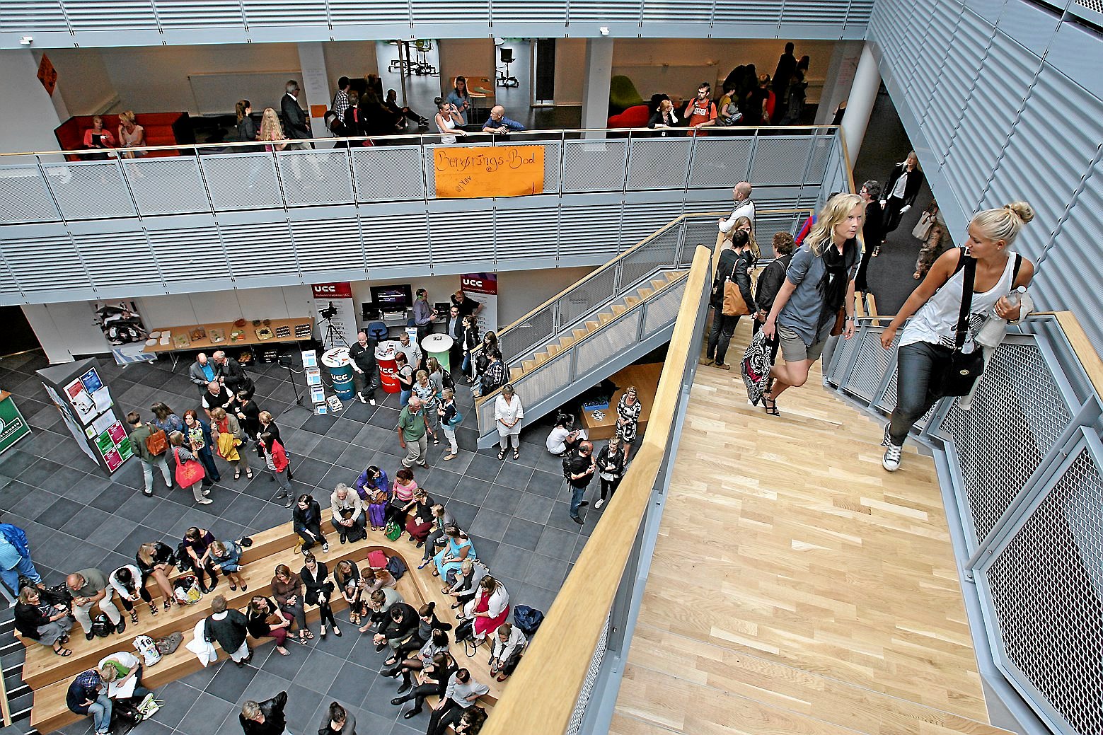 Lokallisten Ny Egedal vil gerne etablere et campus i Egedal Kommune - blandt andet med inspiration fra Hillerød Campus, hvor dette billede er fra.
