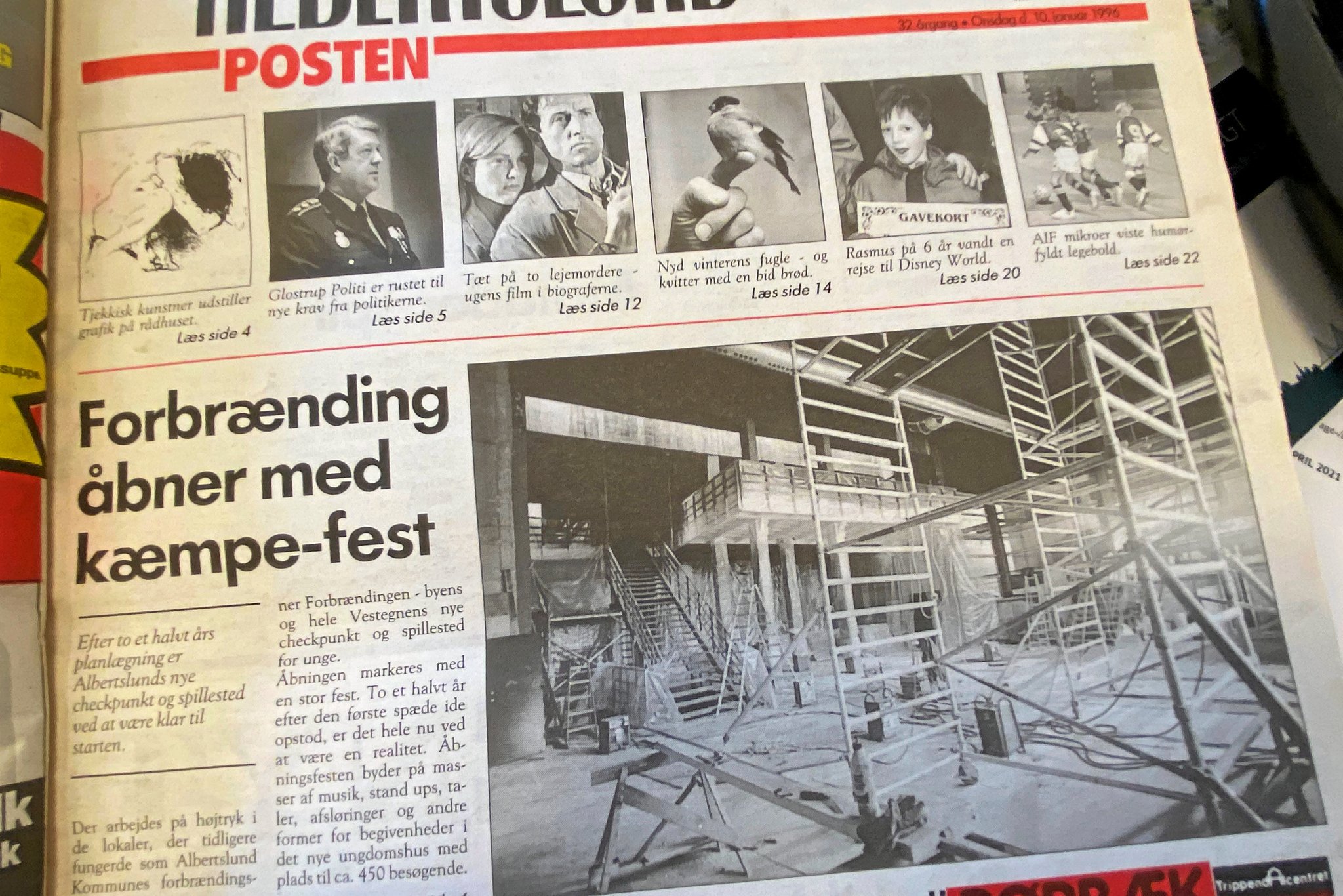 Vi har dykket i arkiverne og fundet historien frem om hvordan spillestedet blev til