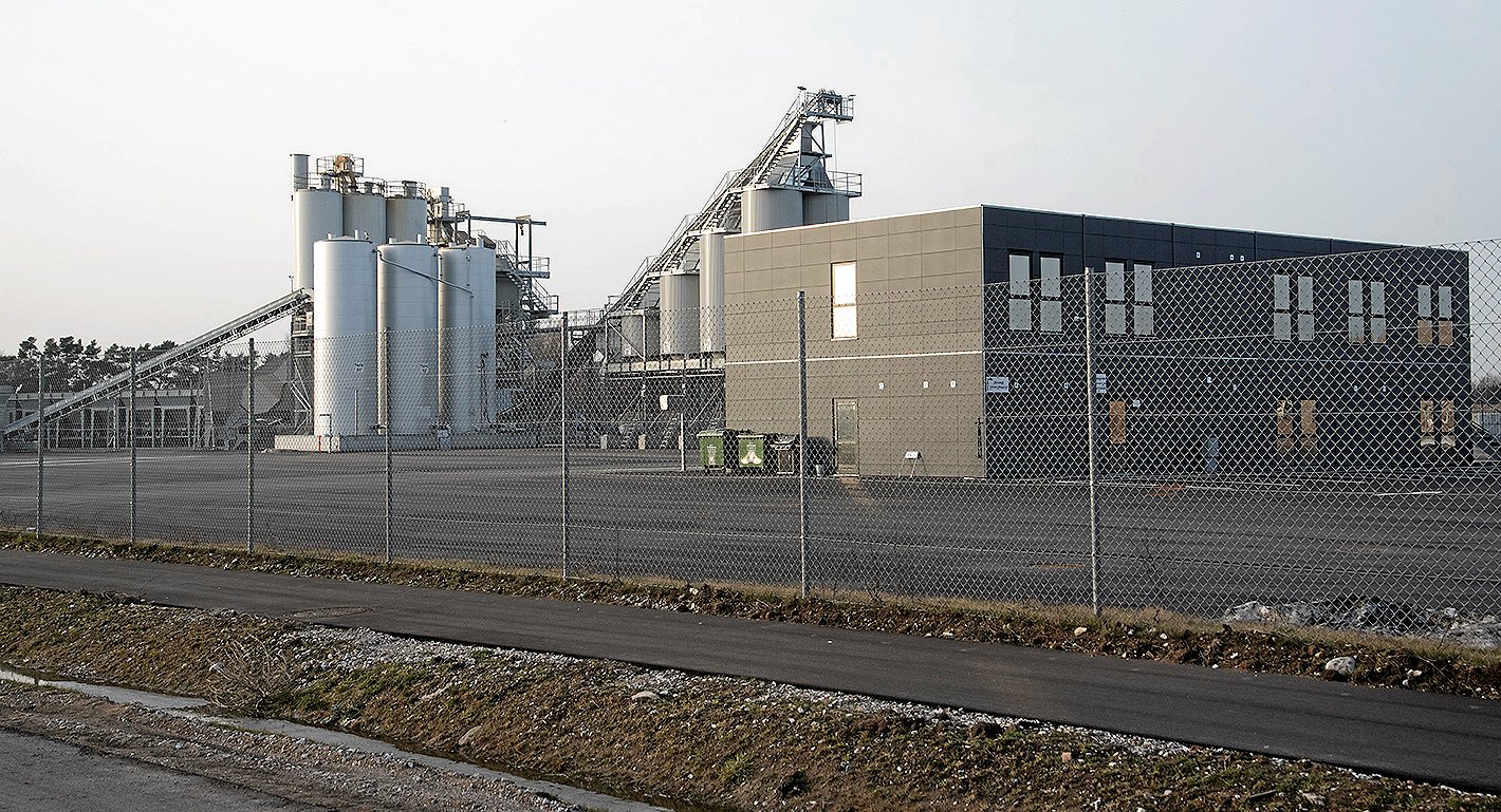 Pankas' fabrik fotograferet i 2021, inden virksomheden lavede særlige tiltag.