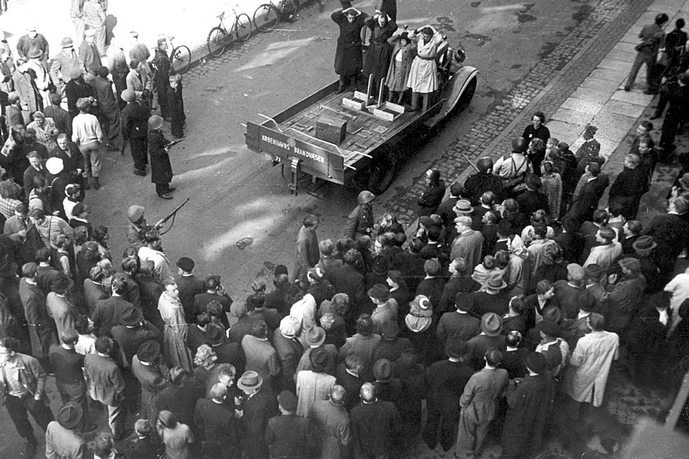 Retsopgøret med de danskere, der havde støttet den tyske besættelsesmagt, startede allerede 5. maj 1945.