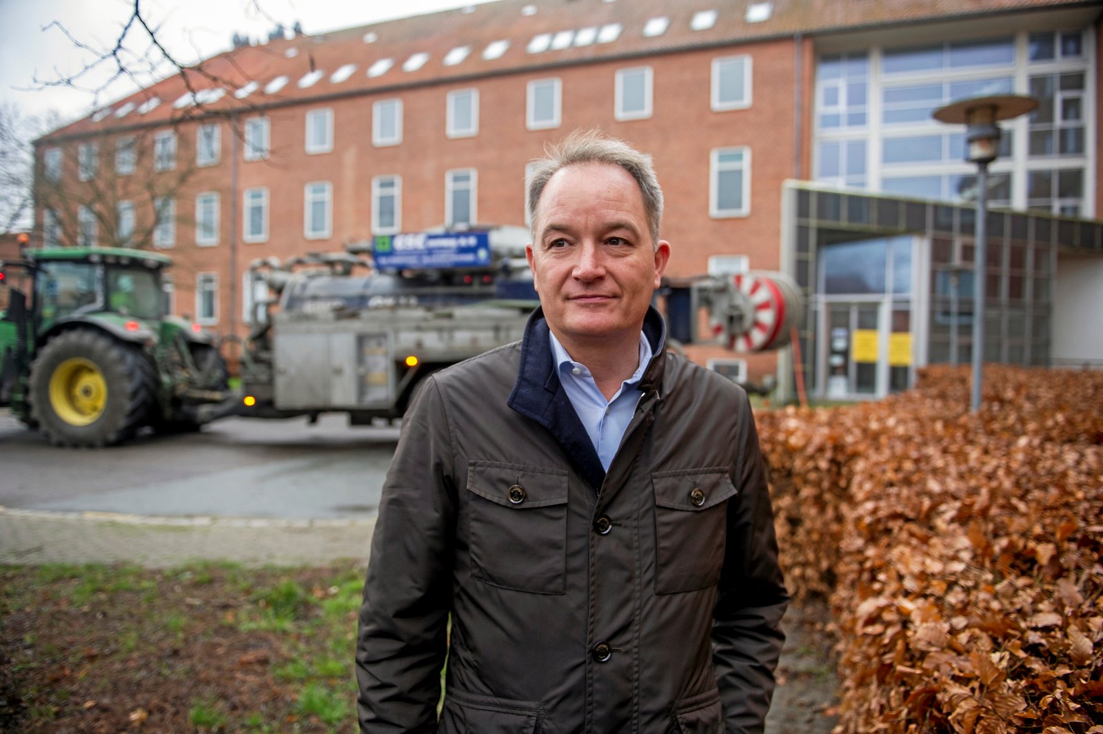 Brian Vidtøft Nielsen købte Kalundborg Sygehus i 2020 for at omdanne det til kollegium og lejligheder. Nu er han gået konkurs.
