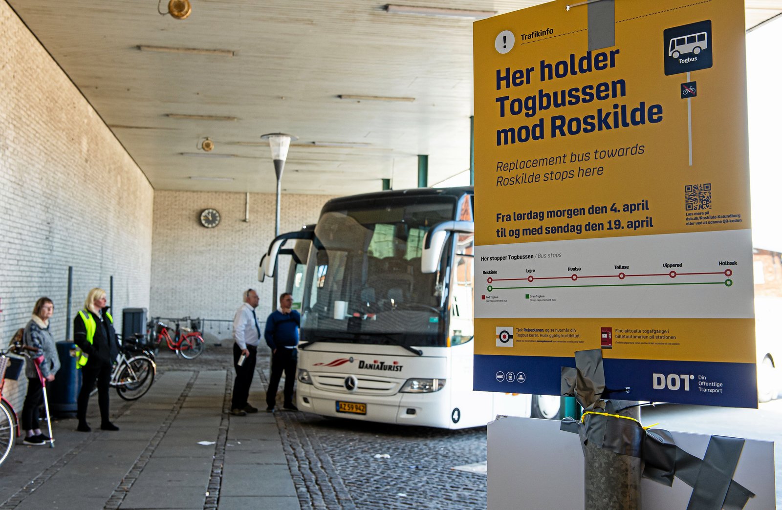 Cyklistforbundet efterlyser mulighed for at tage cykler med i togbusserne.
