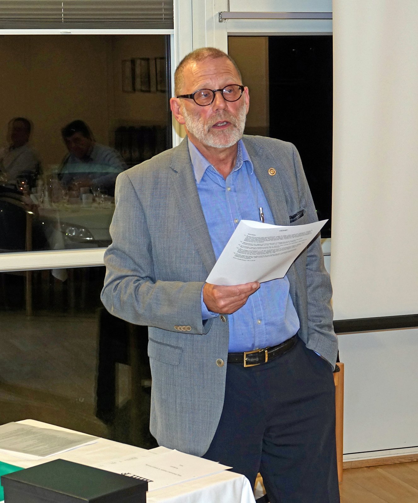 Erhvervsformand John Anderberg tager imod legatansøgninger frem til og med 13. august.
