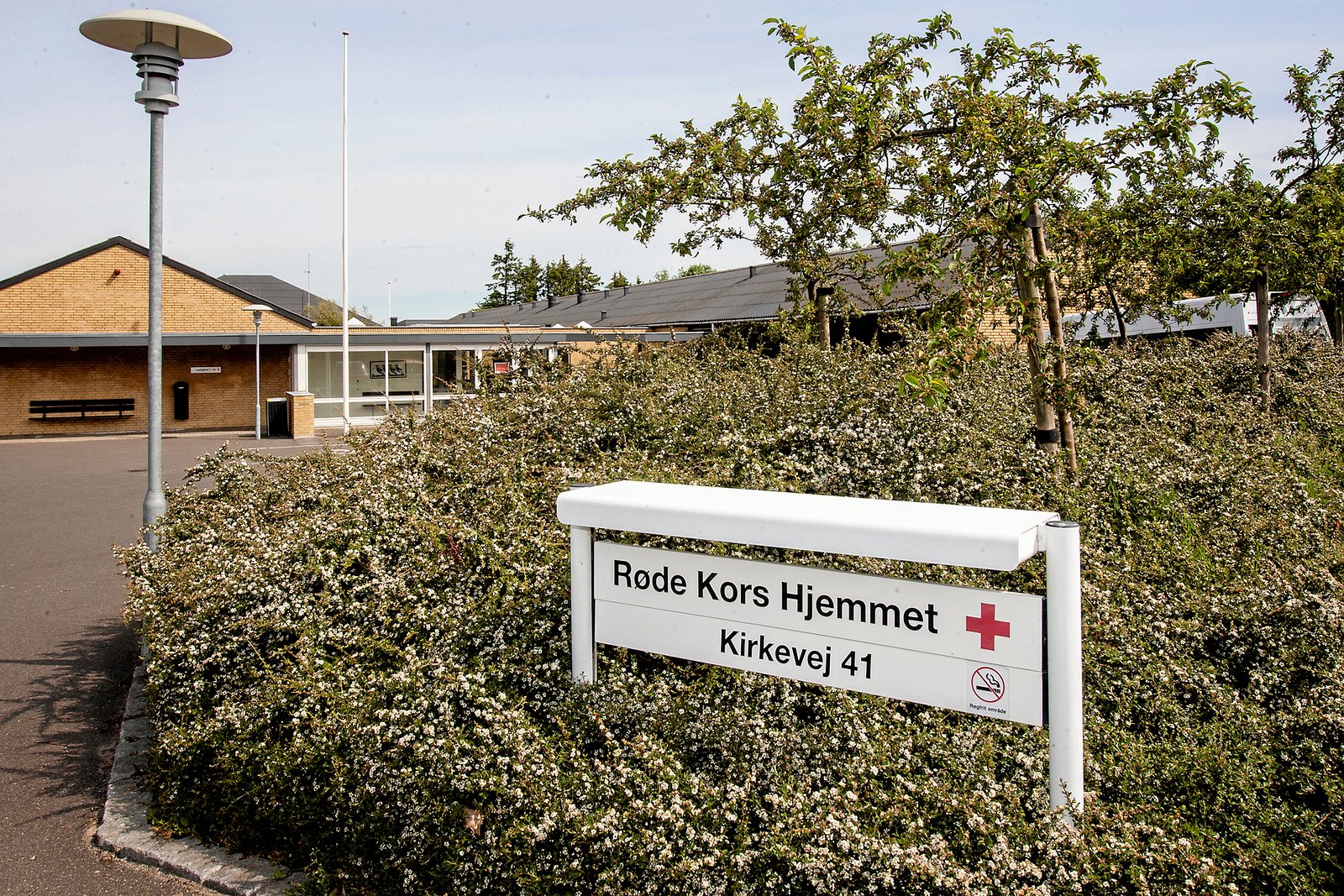 Atriumgården ombygges til glæde for 30 beboere på Røde Kors Hjemmet i Sorø.