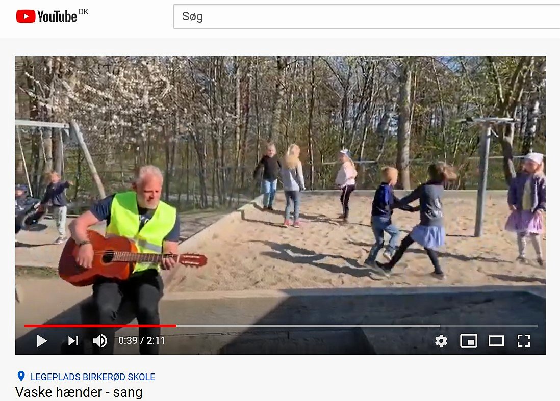 Det har aldrig været så vigtigt at vaske hænderne. Derfor har børnene i Rudersdal nu fået deres helt egen vaskehændersang, skrevet af tidligere melodi grand prix-vinder og lærer på Birkerød Skole, Søren Poppe og hans kollega Claus Bjerregaard