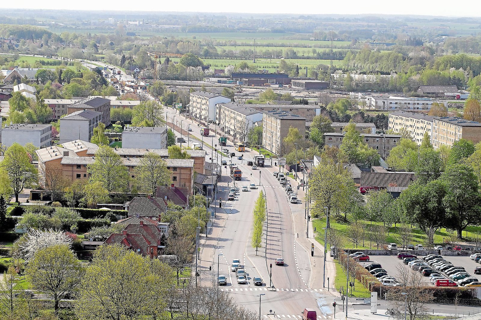 Det bliver "spændende" at være bilist på Køgevej de næste halvanden måneds tid. Vejarbejdet slutter dagen før Roskilde Festival begynder.