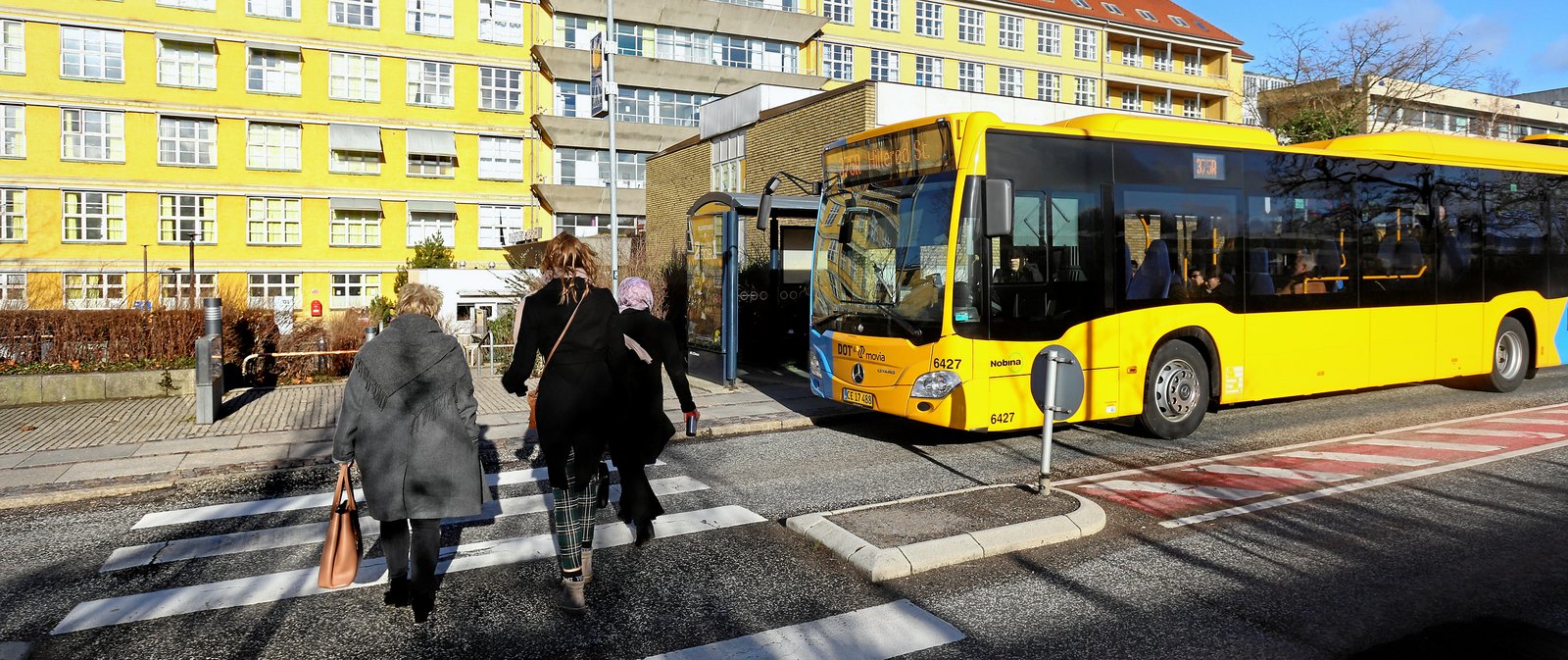Bus 375R betjener blandt andet Nordsjællands Hospital i Hillerød - samt ATP og regionsgården på turen mellem Hillerød og Rungsted station.