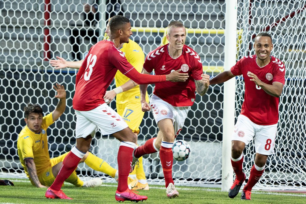 Et tamt dansk U21-landshold styrede mod det første nederlag i EM-kvalifikationen, men fik 1-1 mod Ukraine.