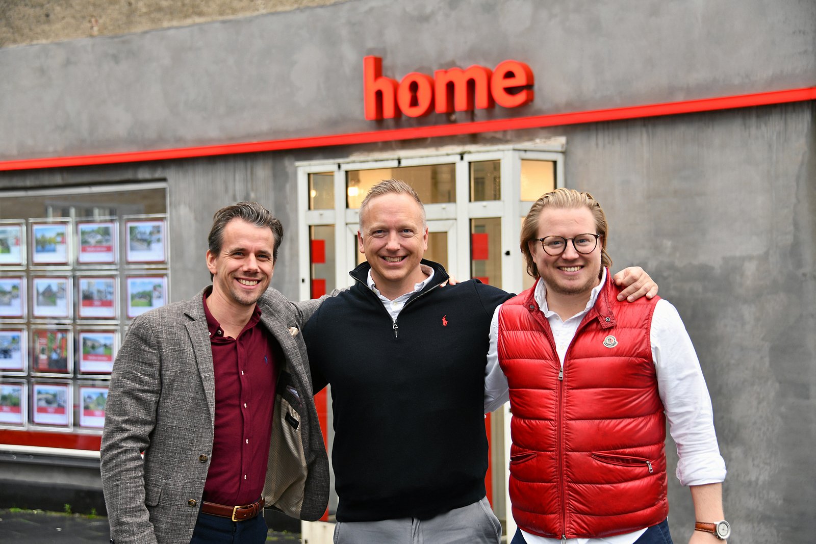 Andreas Rosenkilde Løgstrup og Tobias Vadstrup Thomsen har overtaget Home i Birkerød og har nu fire boligbutikker i Nordsjælland