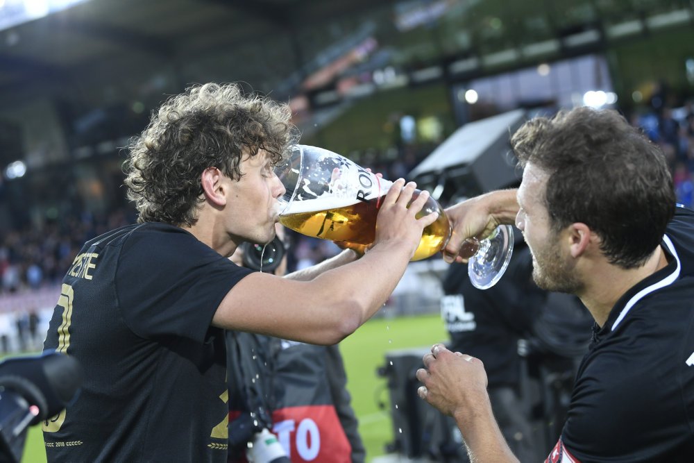 En straffesparkscoring, et drømmemål og et fornemt punktum sørgede for, at FC Midtjylland vandt mesterskabet.