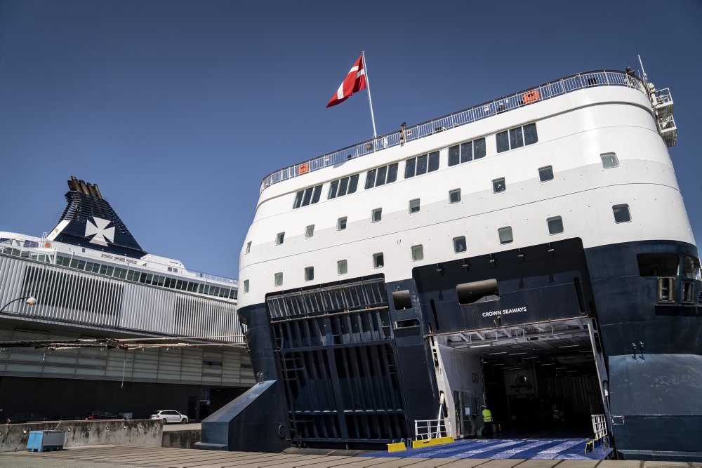DFDS driver blandt andet Oslo-båden. I tredje kvartal fik rederiet skåret knap en femtedel af sin omsætning.