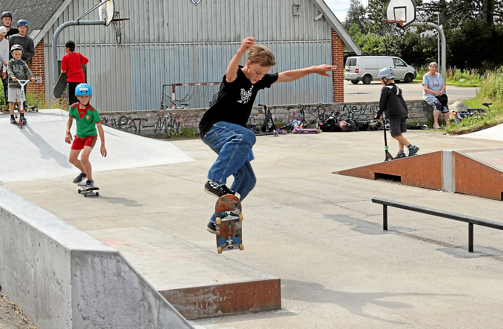 Det hele startede for 10 år siden med ideen om at skabe en multibane til skatere og rulleskøjteløb i Hillerød. - Mette Dolmer Thygesen Det hele startede for 10 år siden med ideen om at skabe en multibane til skatere og rulleskøjteløb i Hillerød.