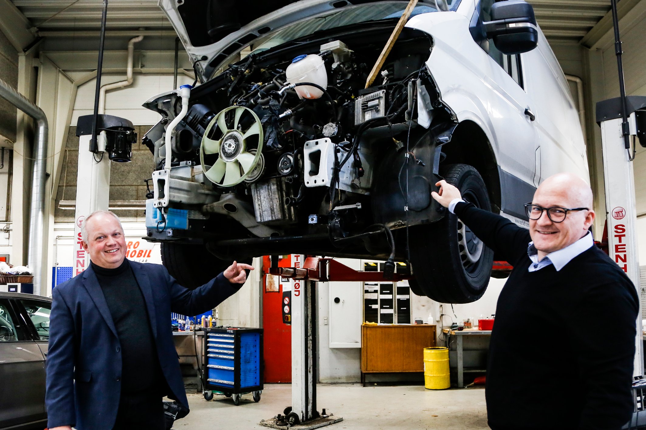 Autoforum Roskilde runder de 20 år - en tid der er gået hurtigt i godt selskab med bi-lerne. Foto: Kenn Thomsen