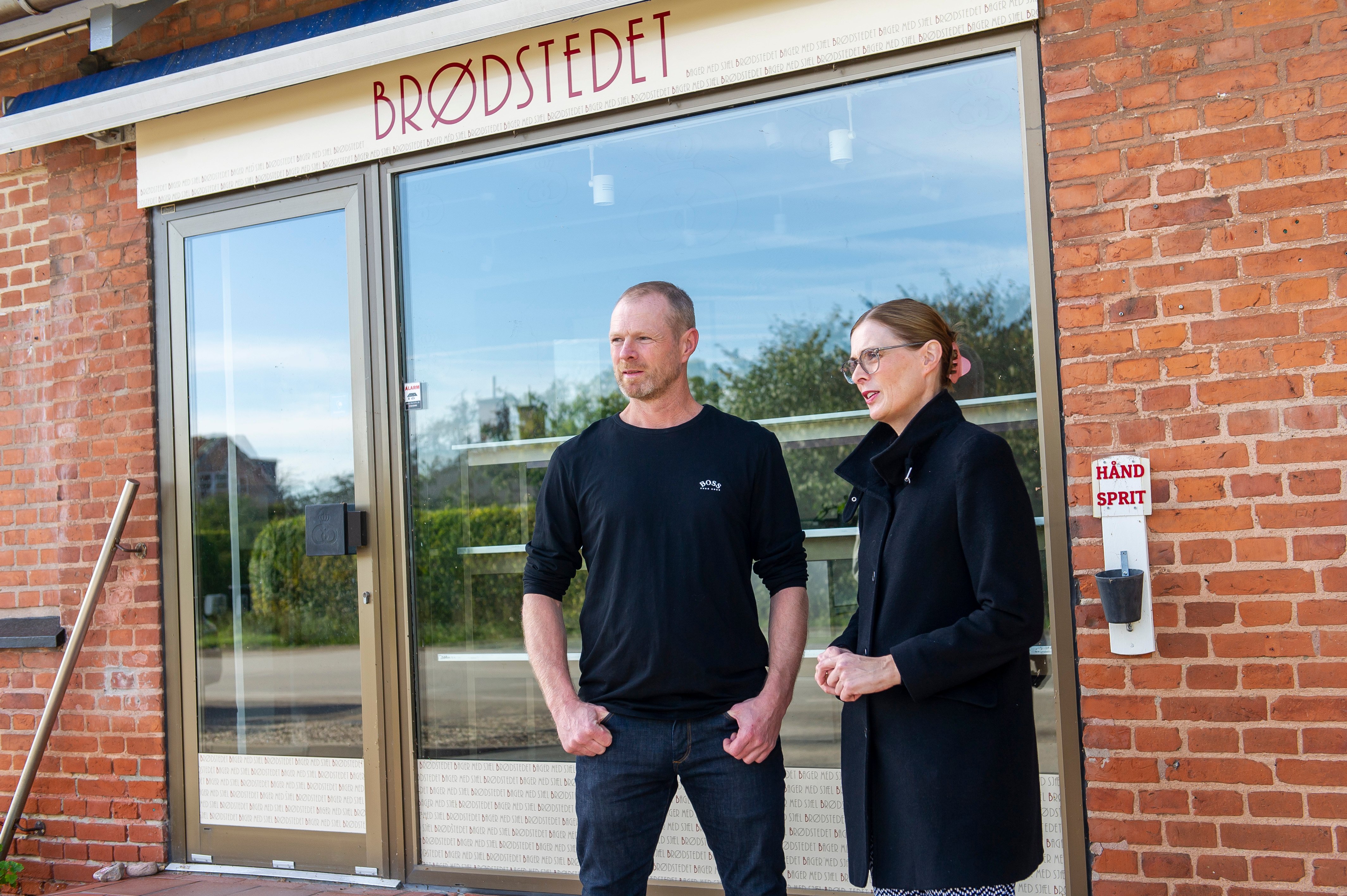 Et lokalt søskendepar skal genåbne den gamle bagerbutik i Gislinge. Og det på  trods af, at de aldrig har arbejdet sammen før. Foto: Per Christensen
