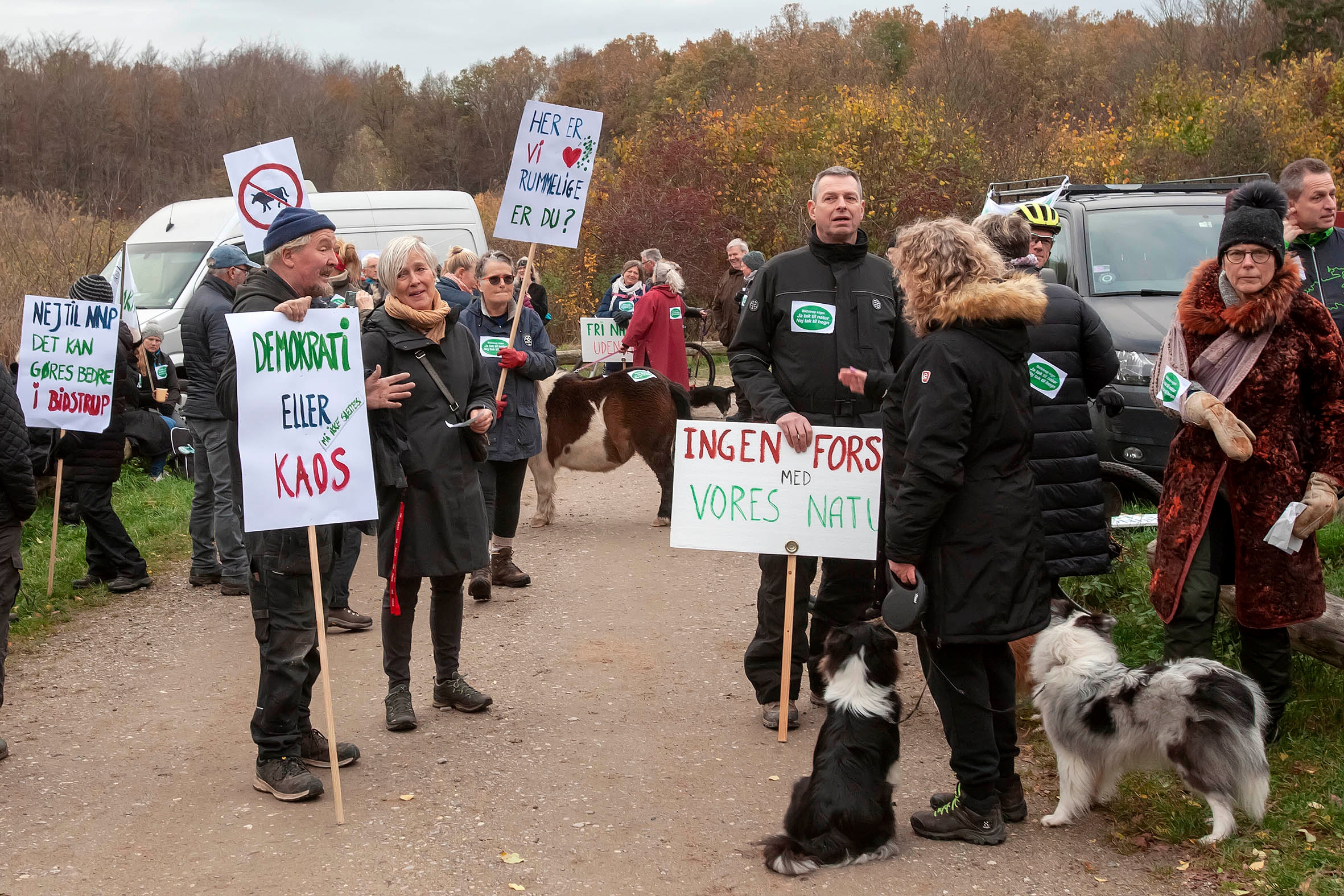 BIDSTRUP SKOVENE AVNSTRUP DEMONSTRATION NATURSTYRELSEN Foto: Jens Wollesen BIDSTRUP SKOVENE AVNSTRUP DEMONSTRATION NATURSTYRELSEN Foto: Jens Wollesen