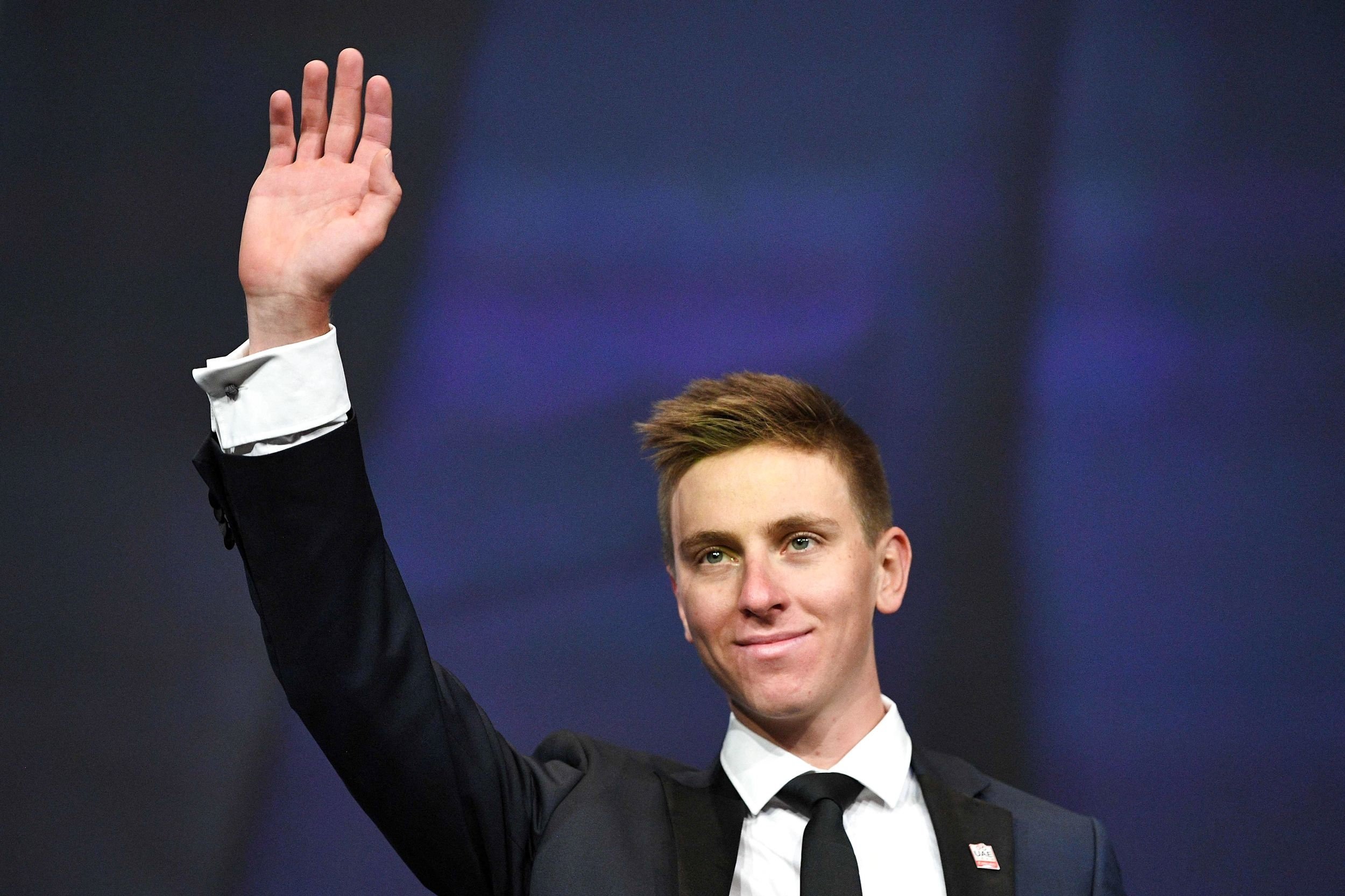 Kasper Asgreen var nomineret til prisen Velo d'Or, men Tadej Pogacar løb med hæderen.