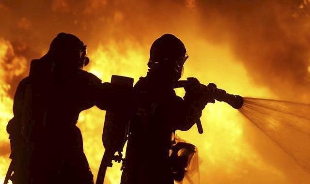 To lejligheder på Store Valbyvej i Gundsølille stod onsdag i flammer