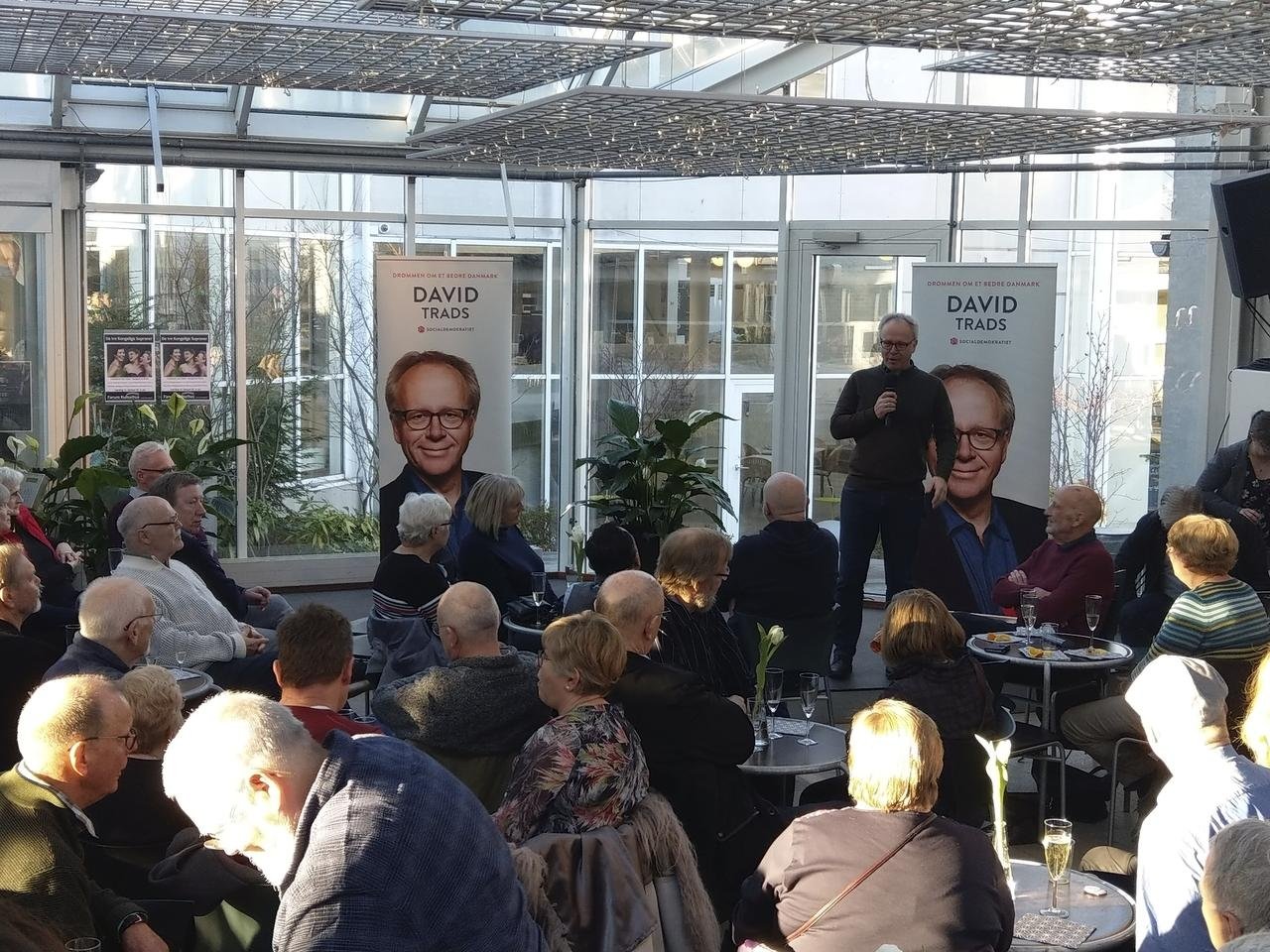 Den socialdemokratiske folketingskandidat David Trads har fokus på at lære Egedal Kommune bedre at kende