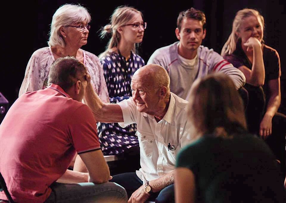 Lørdag den 10. maj klokken 14 kommer Hans Berntsen til kirken i Nyrup for at forkynde evangeliet og bede for mennesker.
