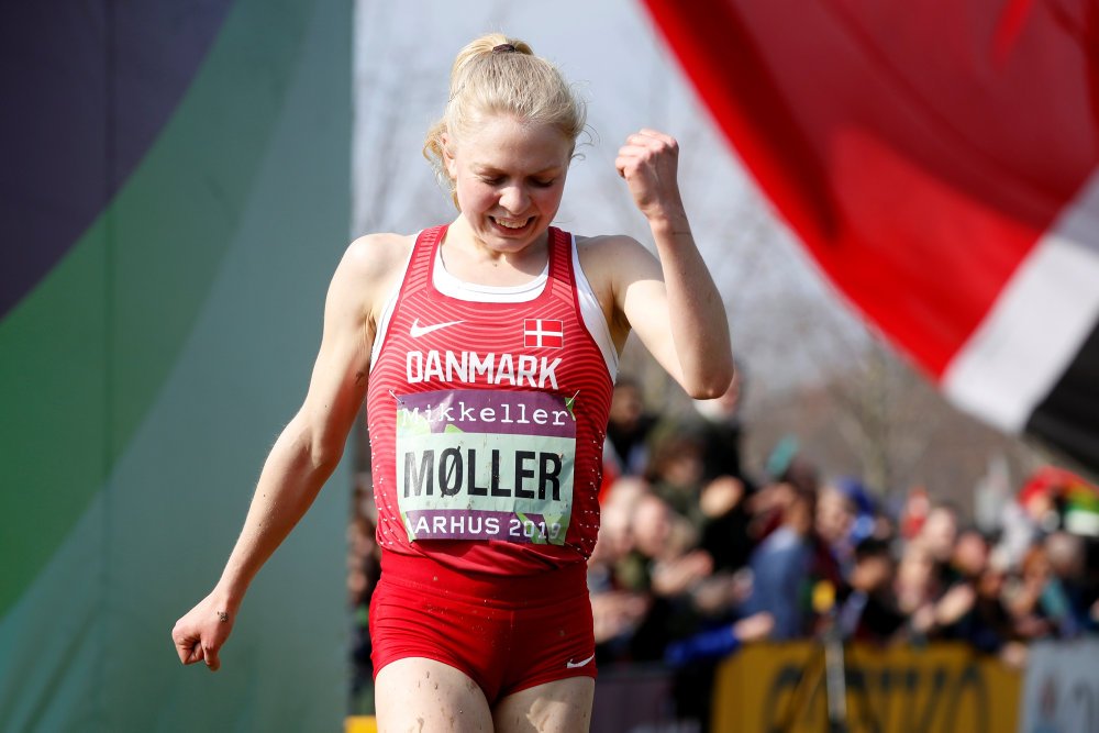 Anna Emilie Møller satte ny dansk rekord i 3000 meter forhindringsløb ved torsdagens Diamond League-stævne.