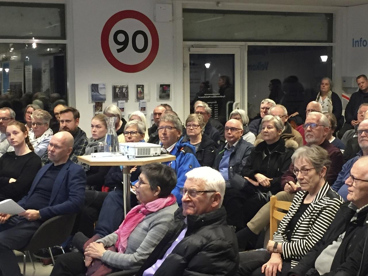 Skibby Aktive og Fjordforbindelsen Frederikssund havde inviteret til temaaften med status på bro- og boligprojekter